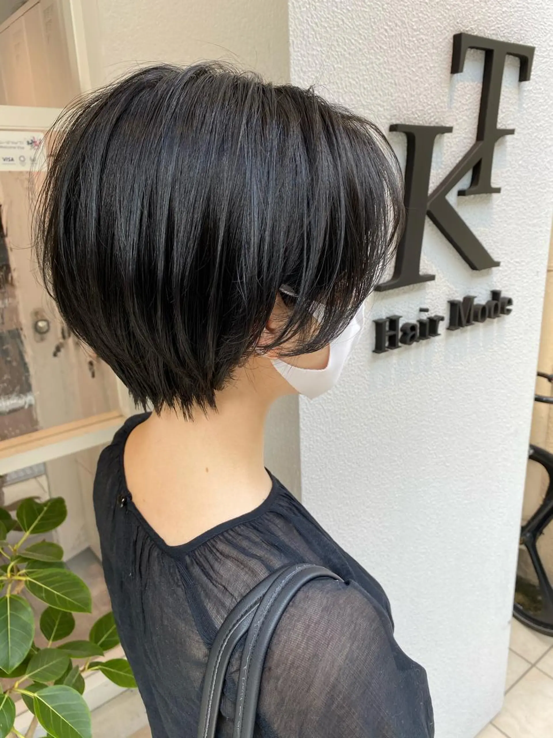 ショート ハンサムショート ショートヘア カット ヘアカラー トリートメント 三好 智のヘアスタイル