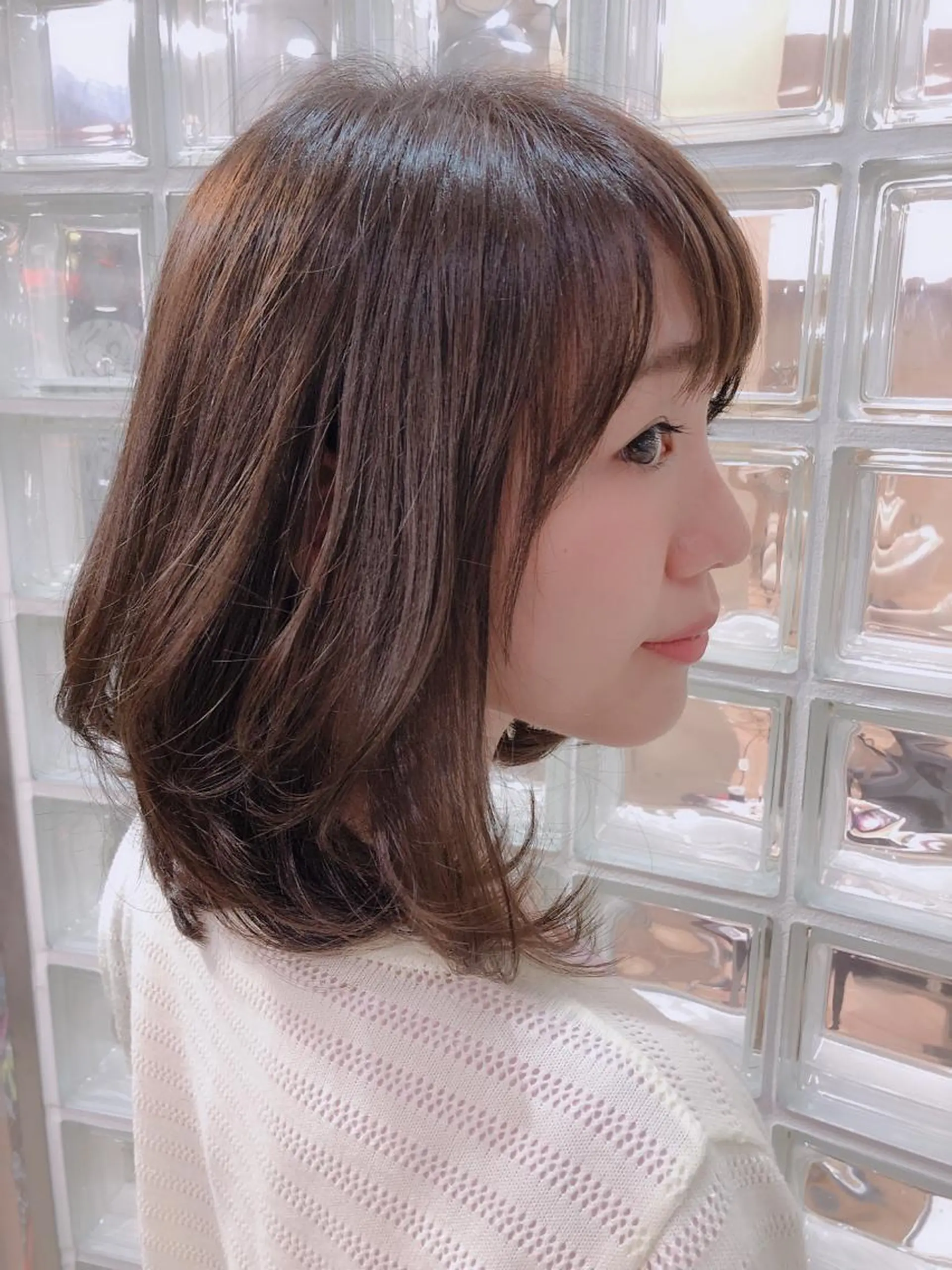 ミディアム 四ッ家 裕【店長】のヘアスタイル