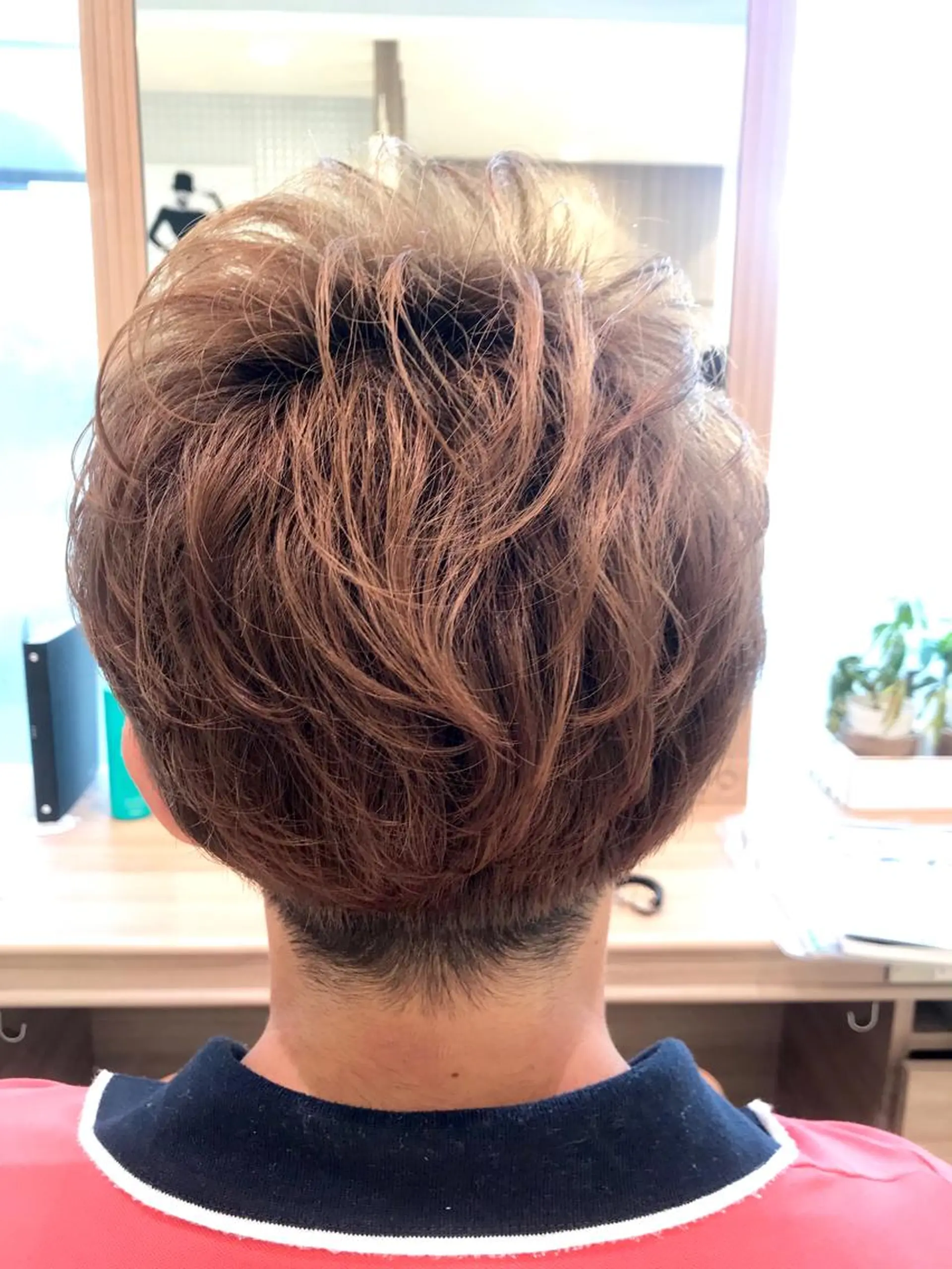 ショート 縮毛矯正/髪質改善 /韓国風　山川春輝のヘアスタイル