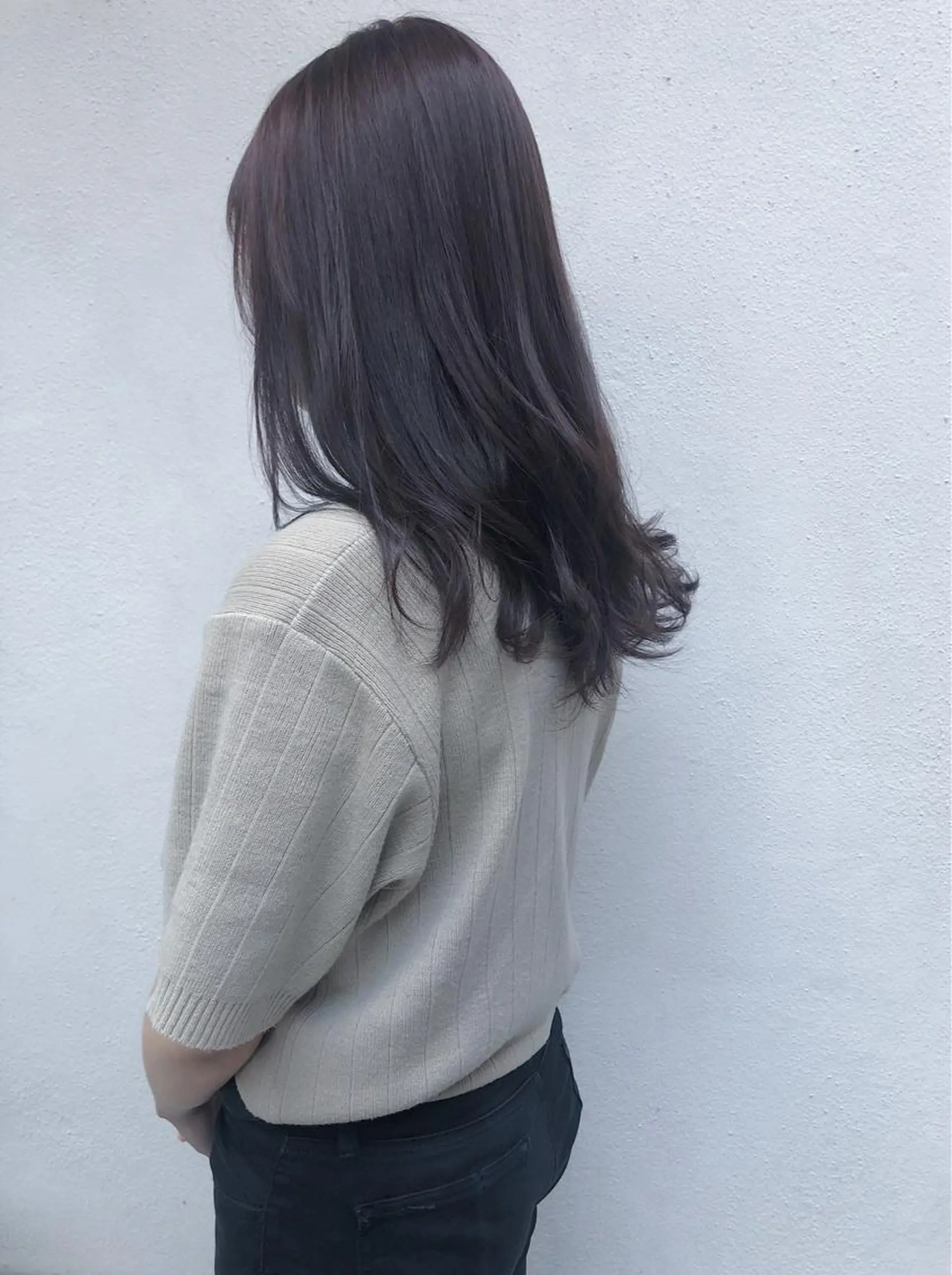 セミロング カラー SALOWIN三軒茶屋店所属・髪質改善/艶髪担当 山中のヘアスタイル