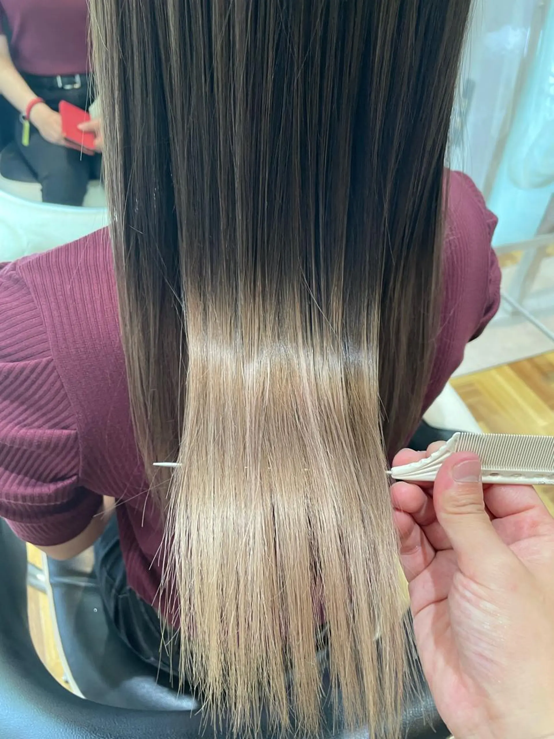 セミロング カット トリートメント 福森 みずきのヘアスタイル