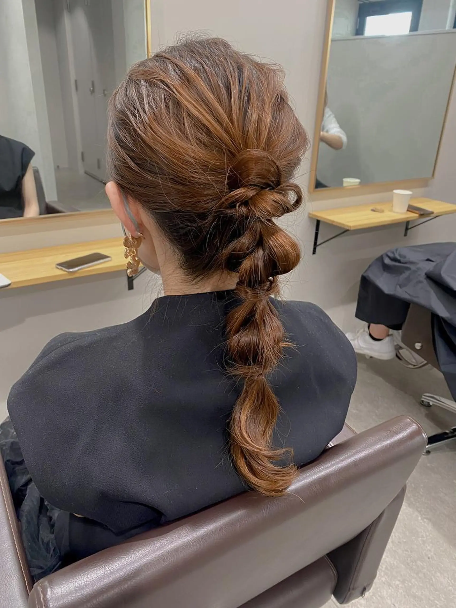 セミロング ヘアアレンジ 🫧【公式】 Lig.横浜🫧のヘアスタイル