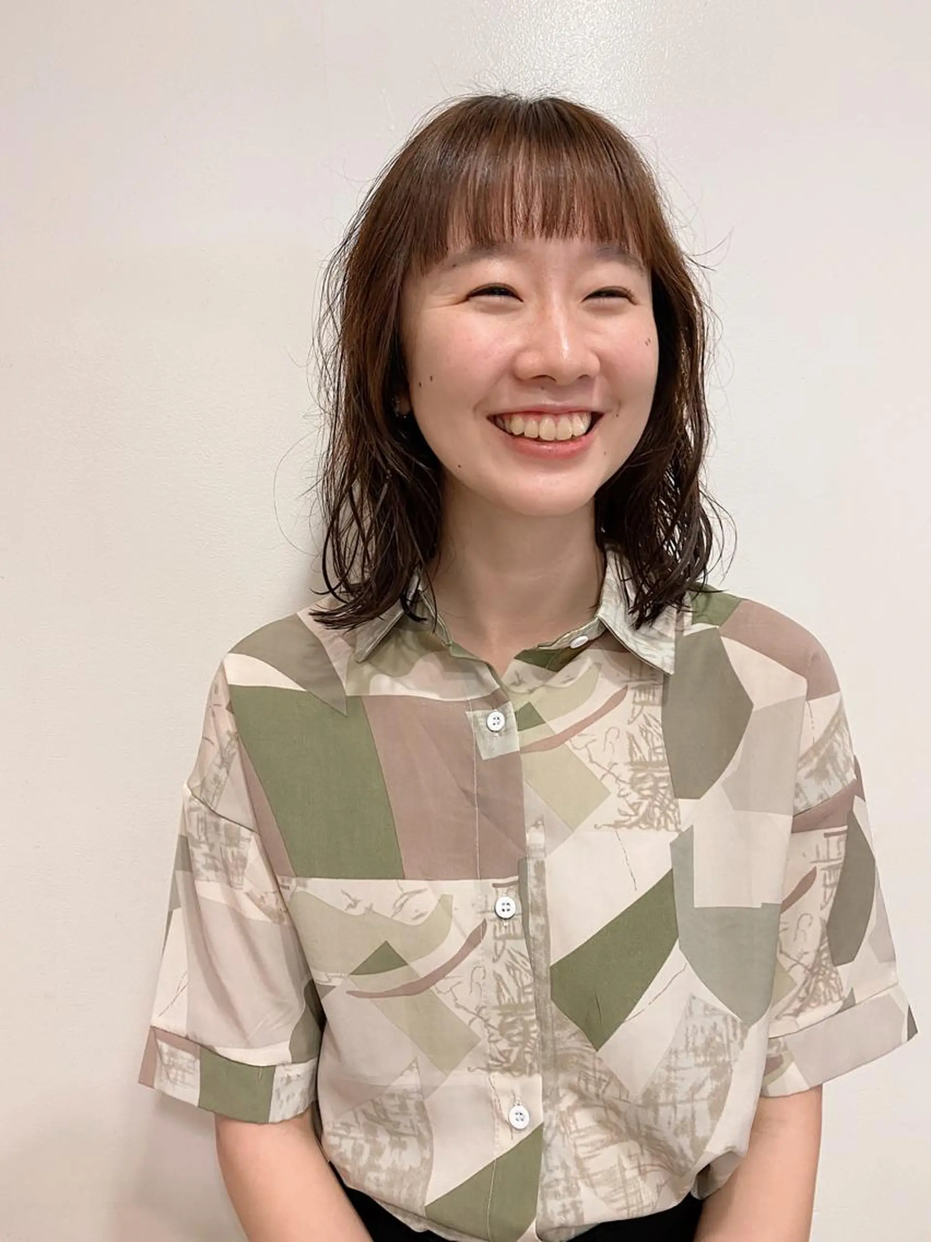 ミディアム パーマ くせ毛 driP.　by HAVANA所属・パーマ / ボブ /ショート 谷口 陸のヘアスタイル