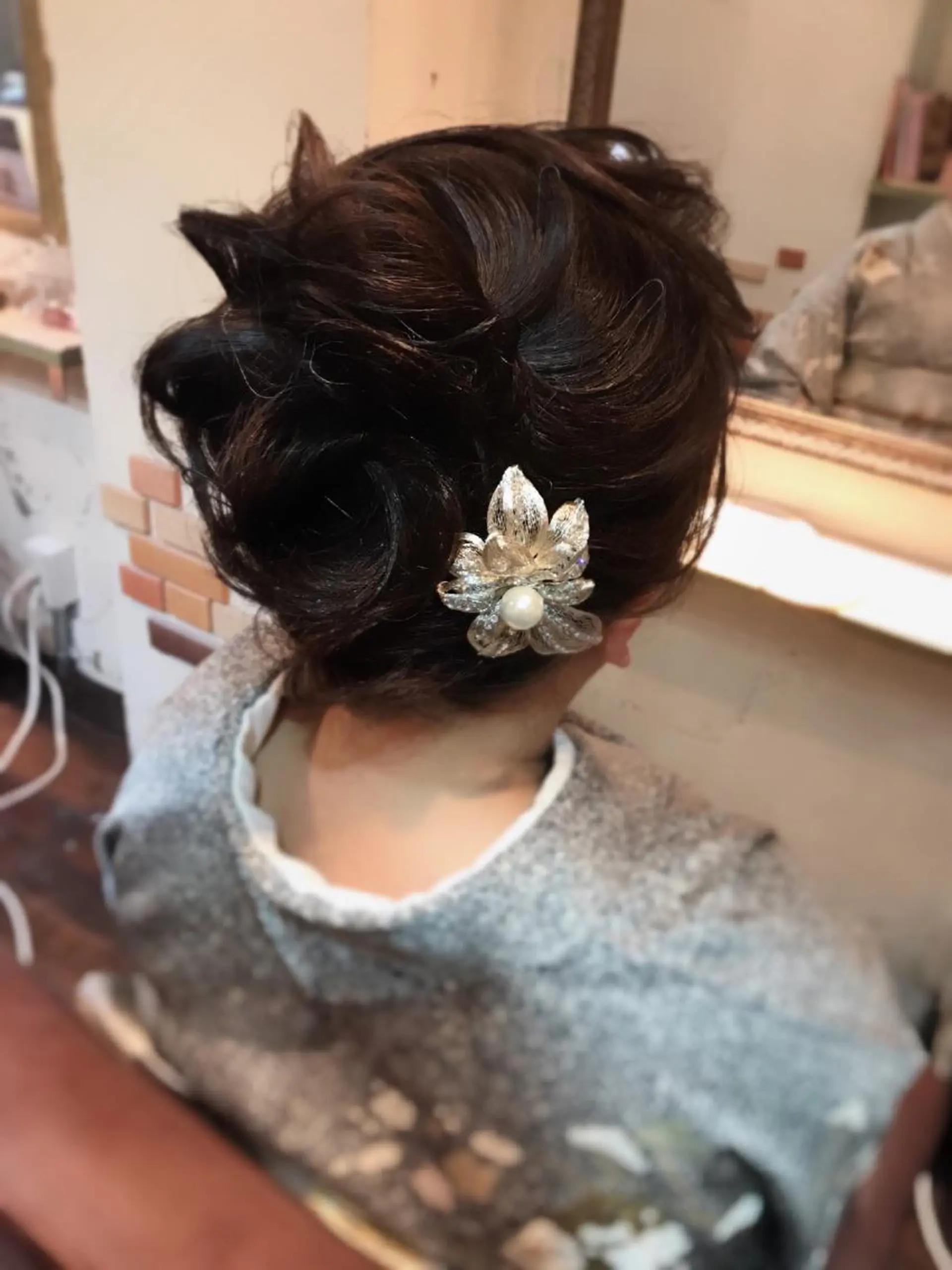 ミディアム ヘアアレンジ 【カメレオン】 上村 祥子のヘアスタイル