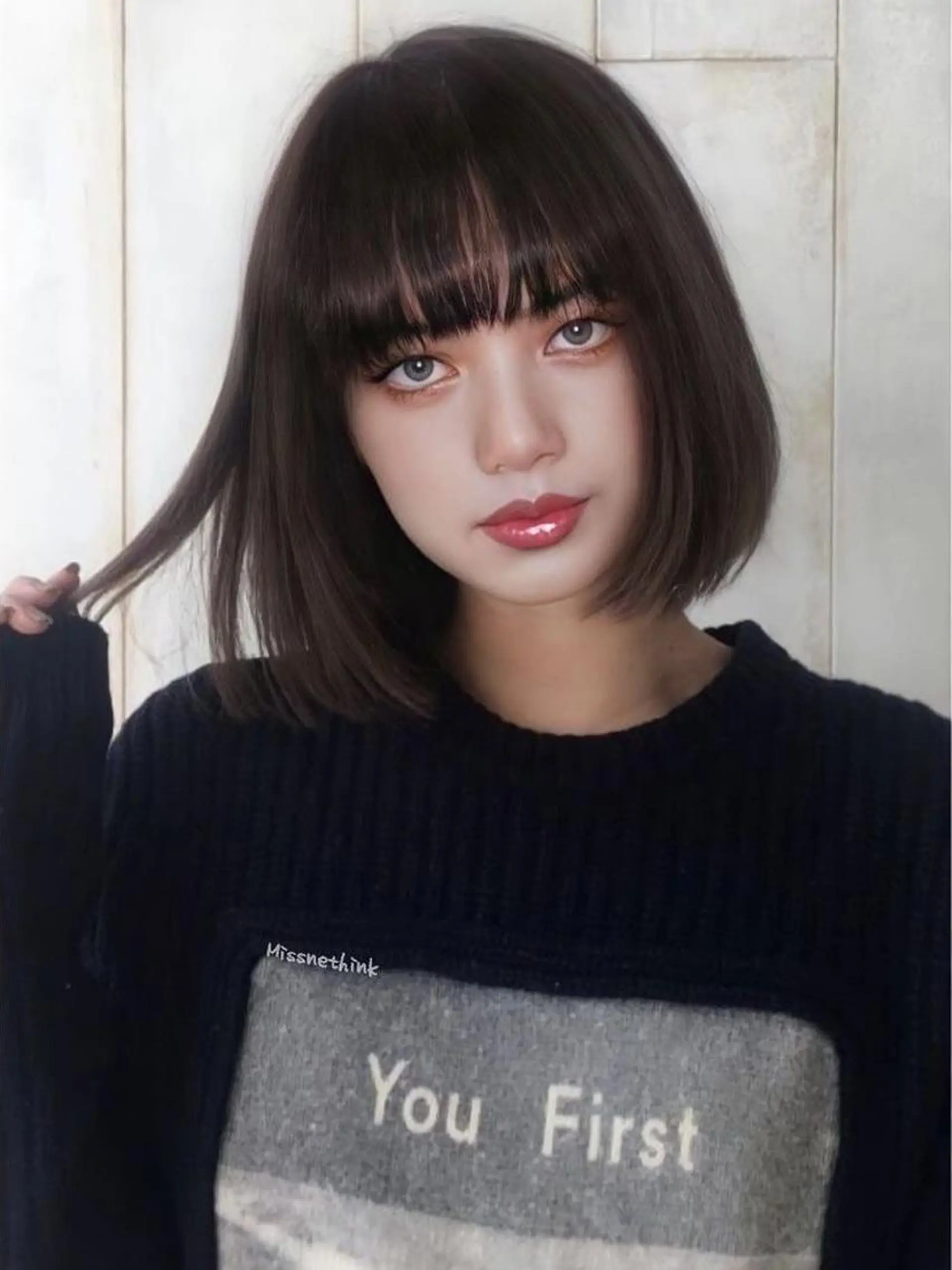 莉乃/縮毛矯正/髪質 改善/艶カラーのヘアスタイル