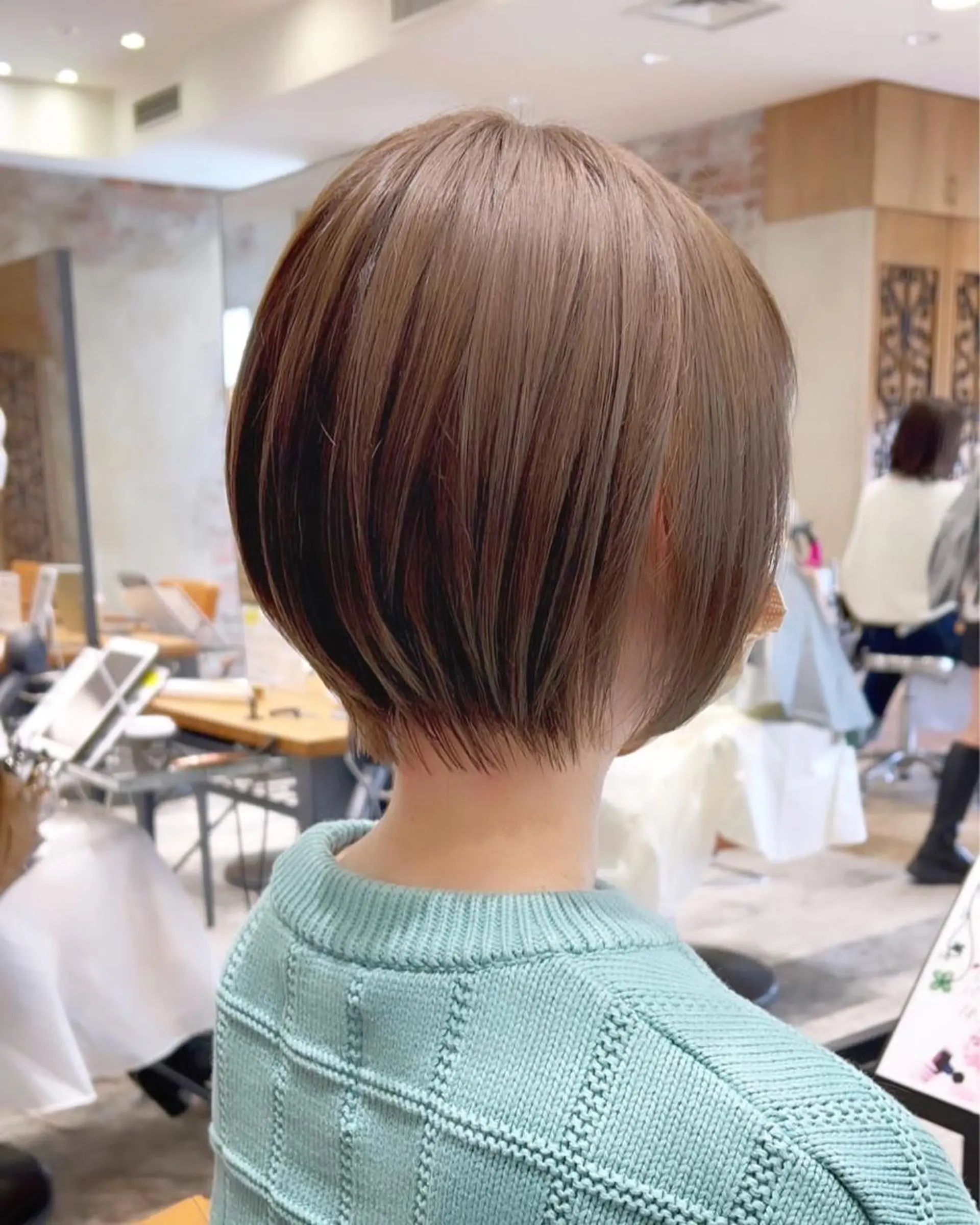 ショート ショートボブ ボブ ショートヘア On所属・新宿　ショート・ボブ カットモデル募集のヘアスタイル