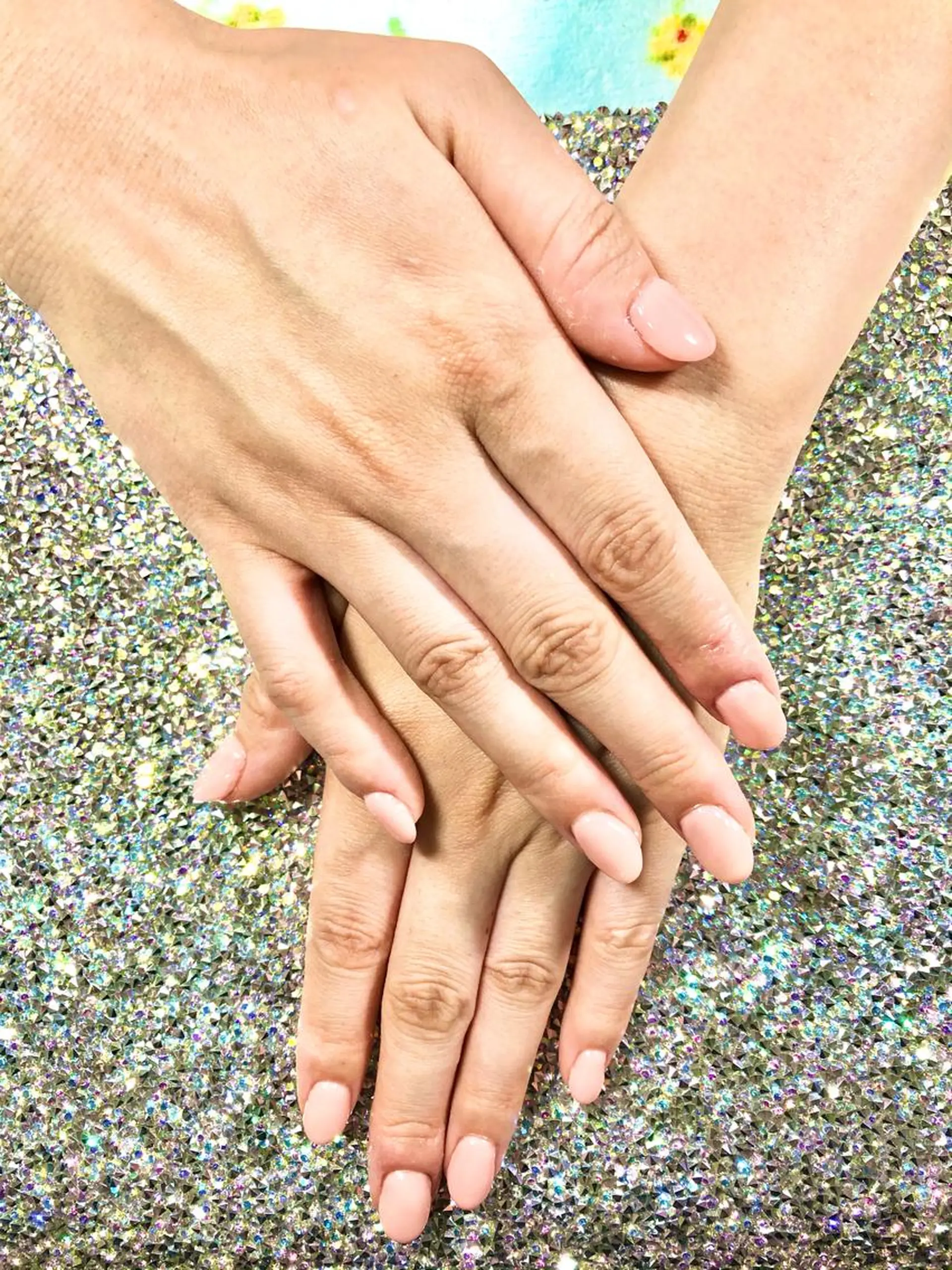 ネイル 長さ出し ジェルネイル ピンク スカルプネイル ハンドネイル Tairacchi ﾀｲﾗｯﾁのエステ・リラクイメージ