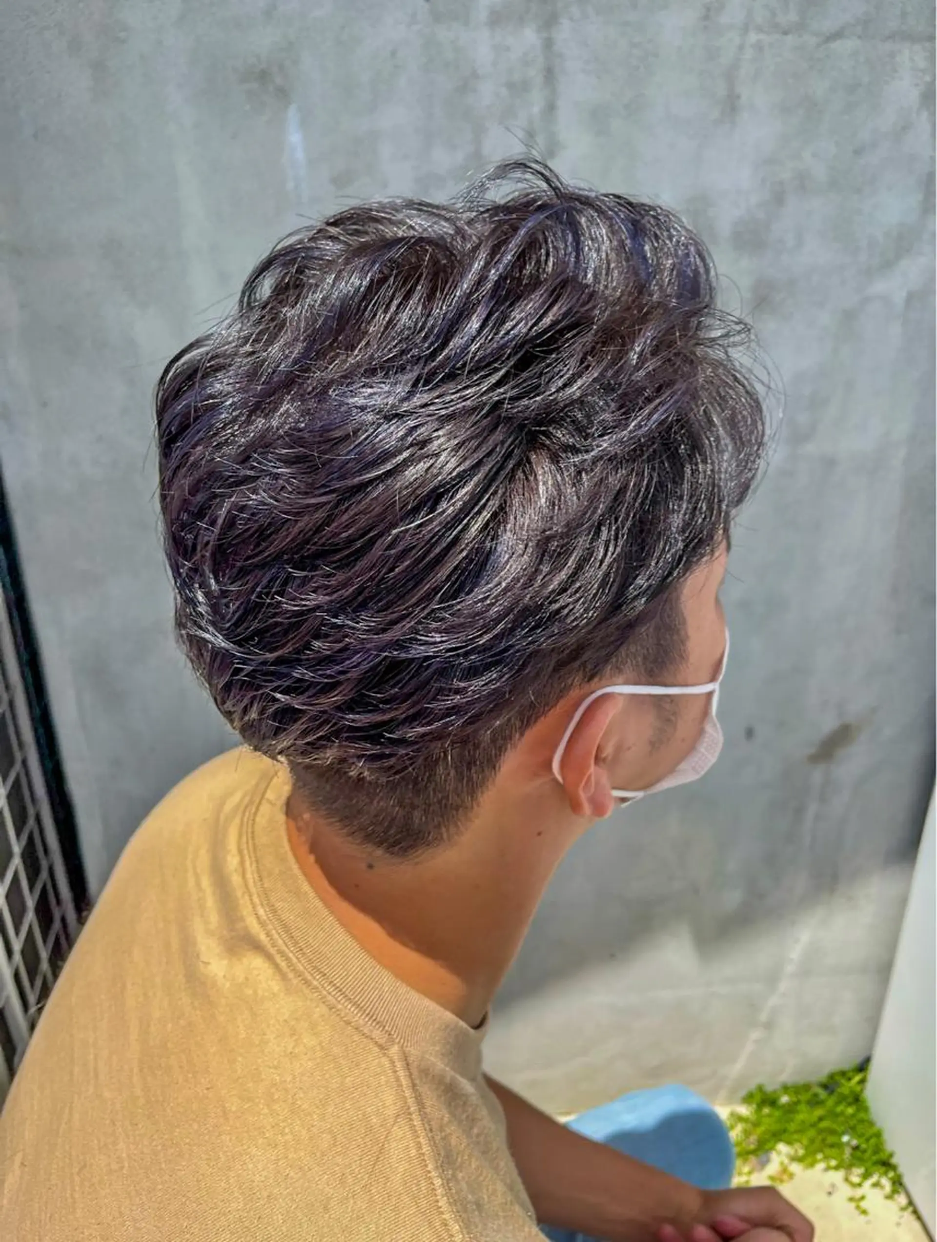 ショート カラー メンズ カット ヘアカラー NAGON STYLE  MICI所属・佐藤 美聡のヘアスタイル