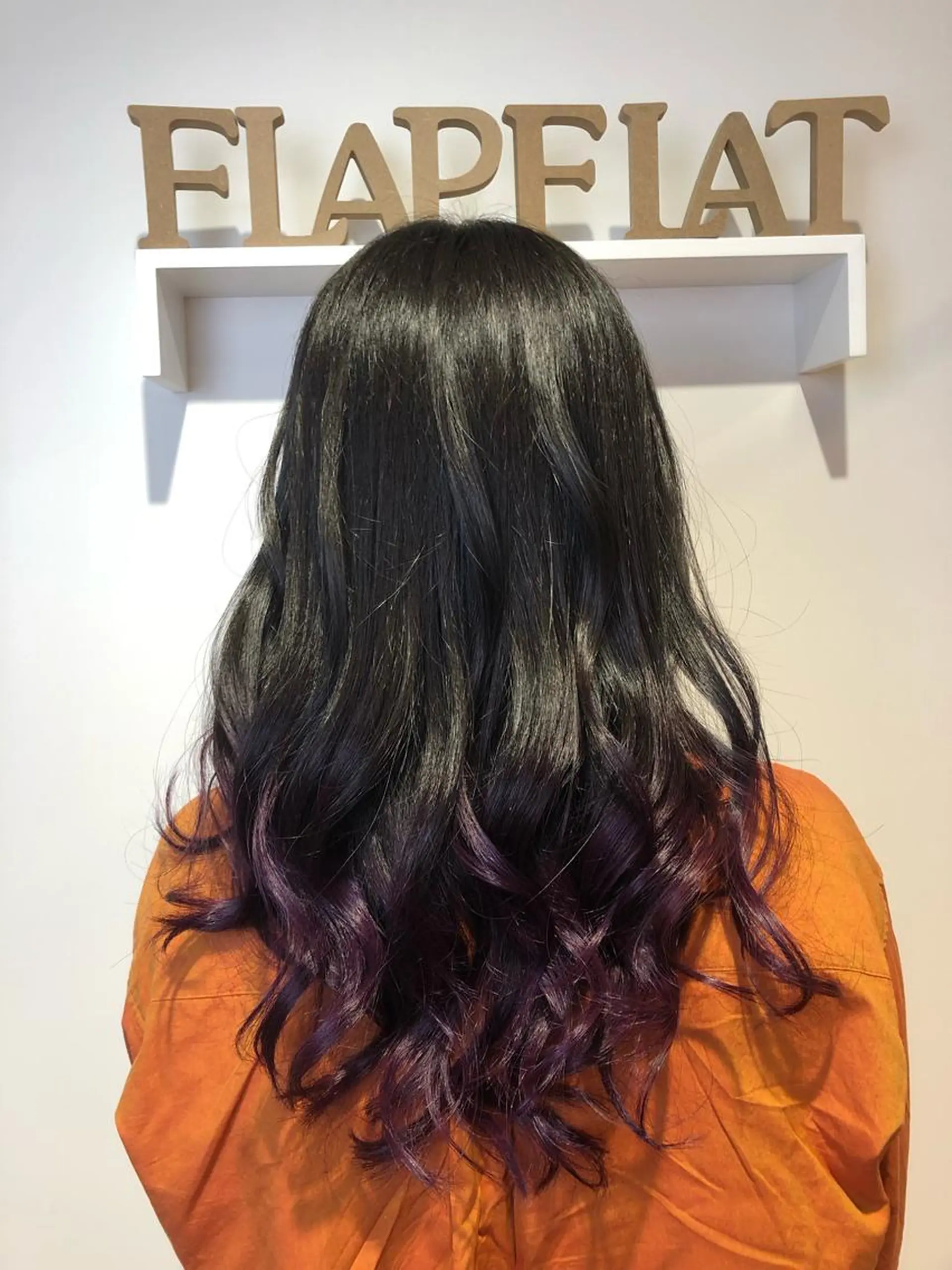 ロング カラー カット トリートメント 青野 文香のヘアスタイル