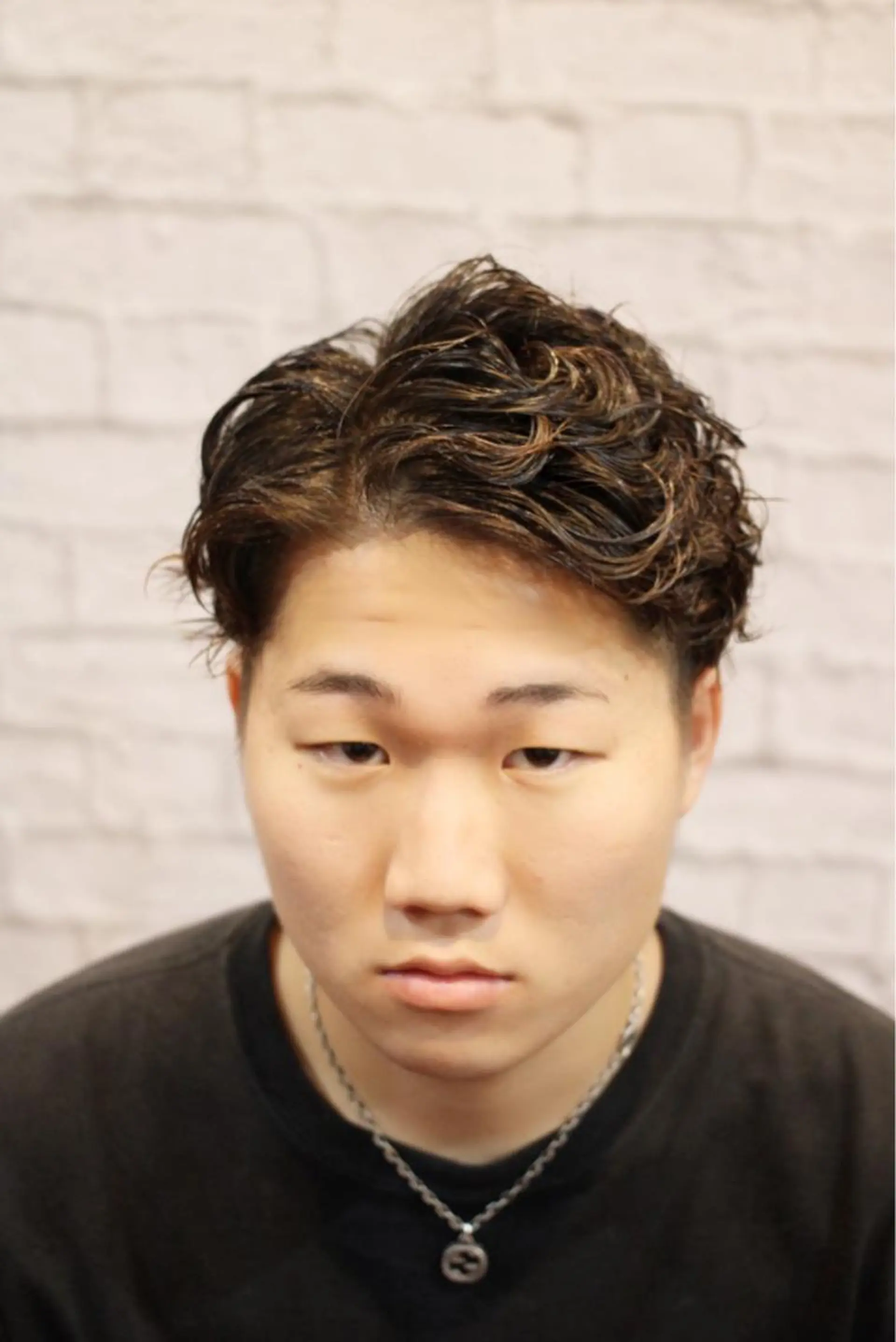 パーマ メンズ アップバング メンズスタイル特化 増田祐二のヘアスタイル