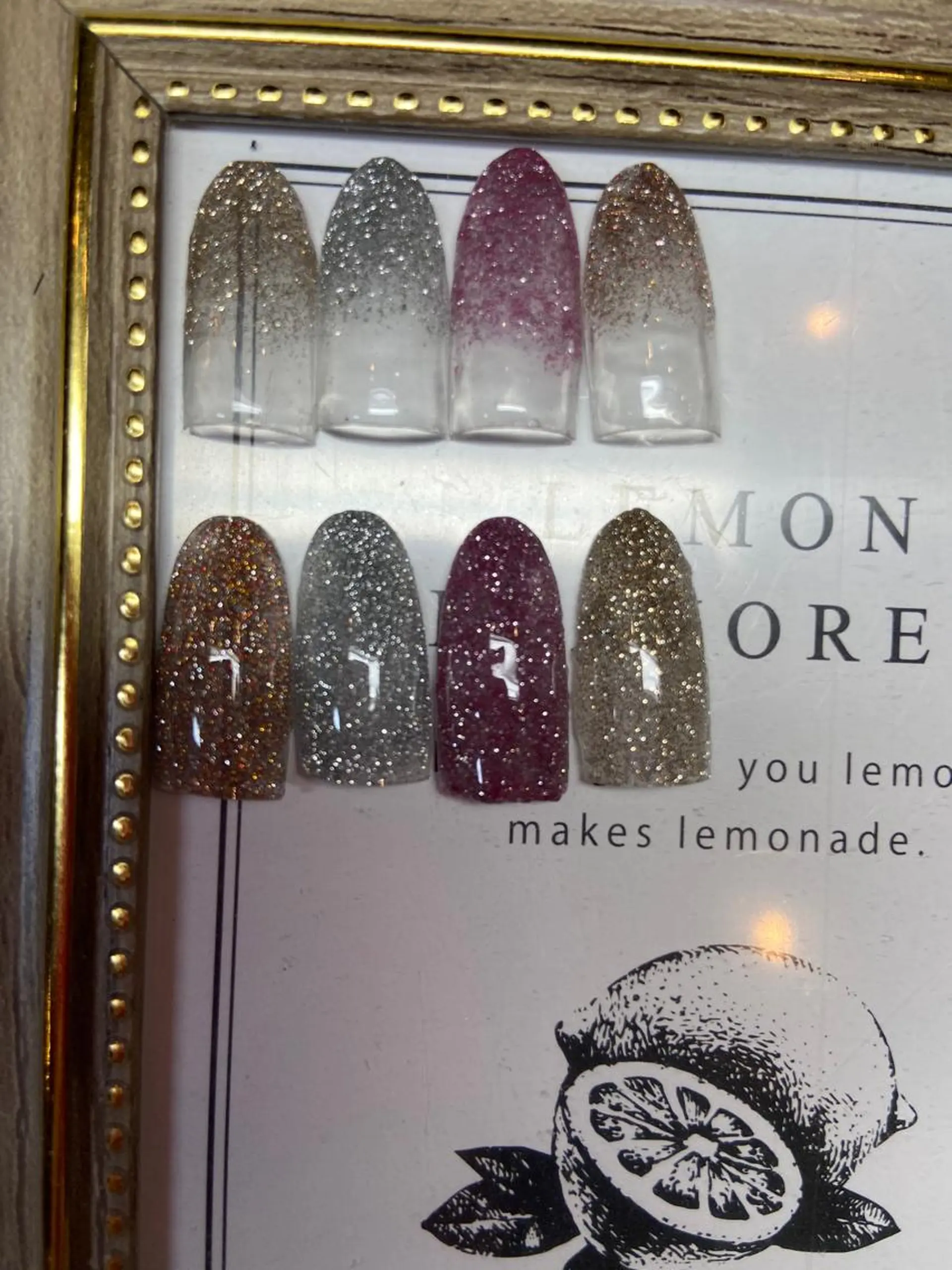 ミディアム ネイル フラッシュネイル ネイルサロン ステラのネイルデザイン