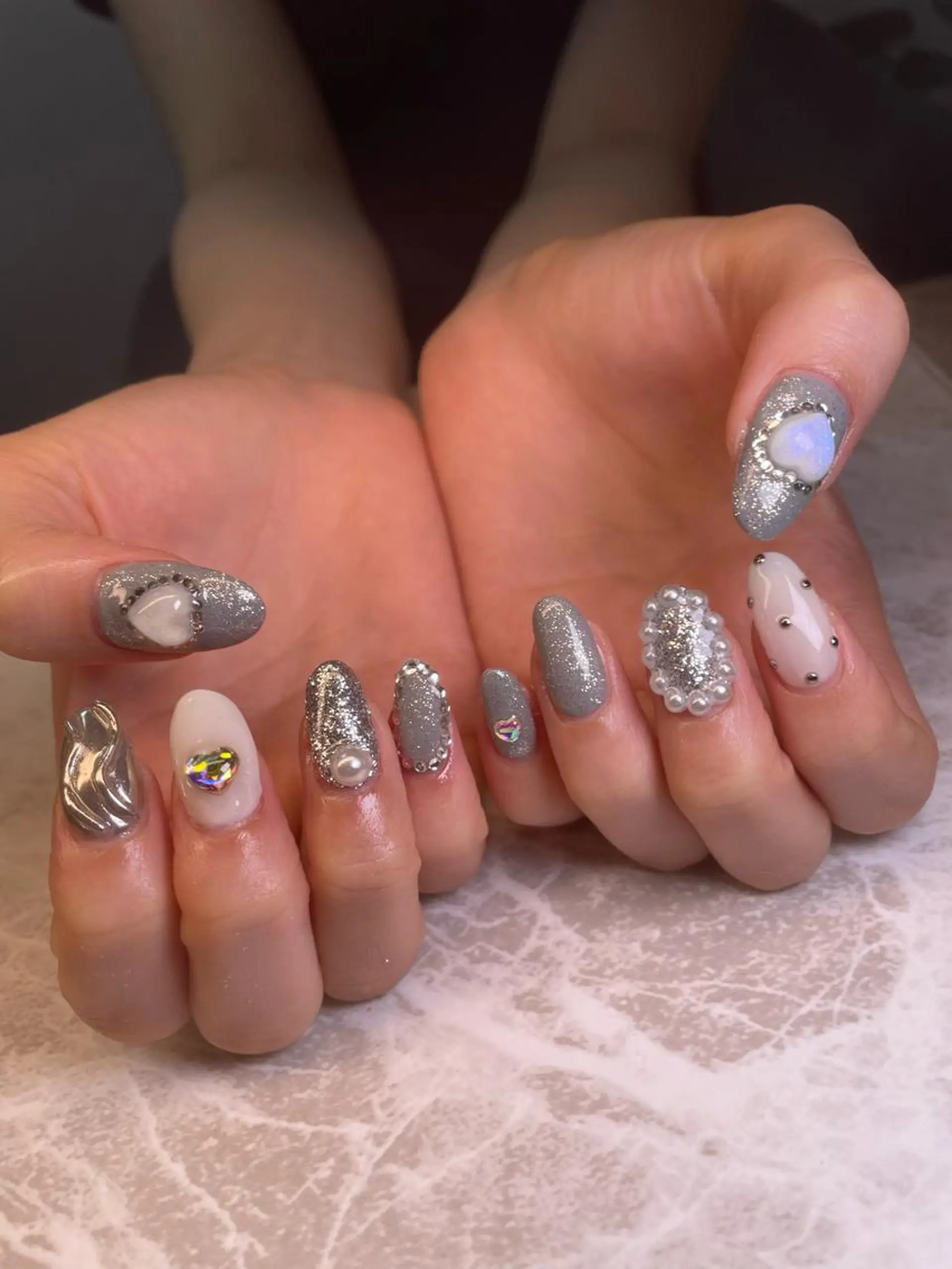 ネイル ハンドネイル YOUTH nails waxing所属・YOUTH natsumiのネイルデザイン