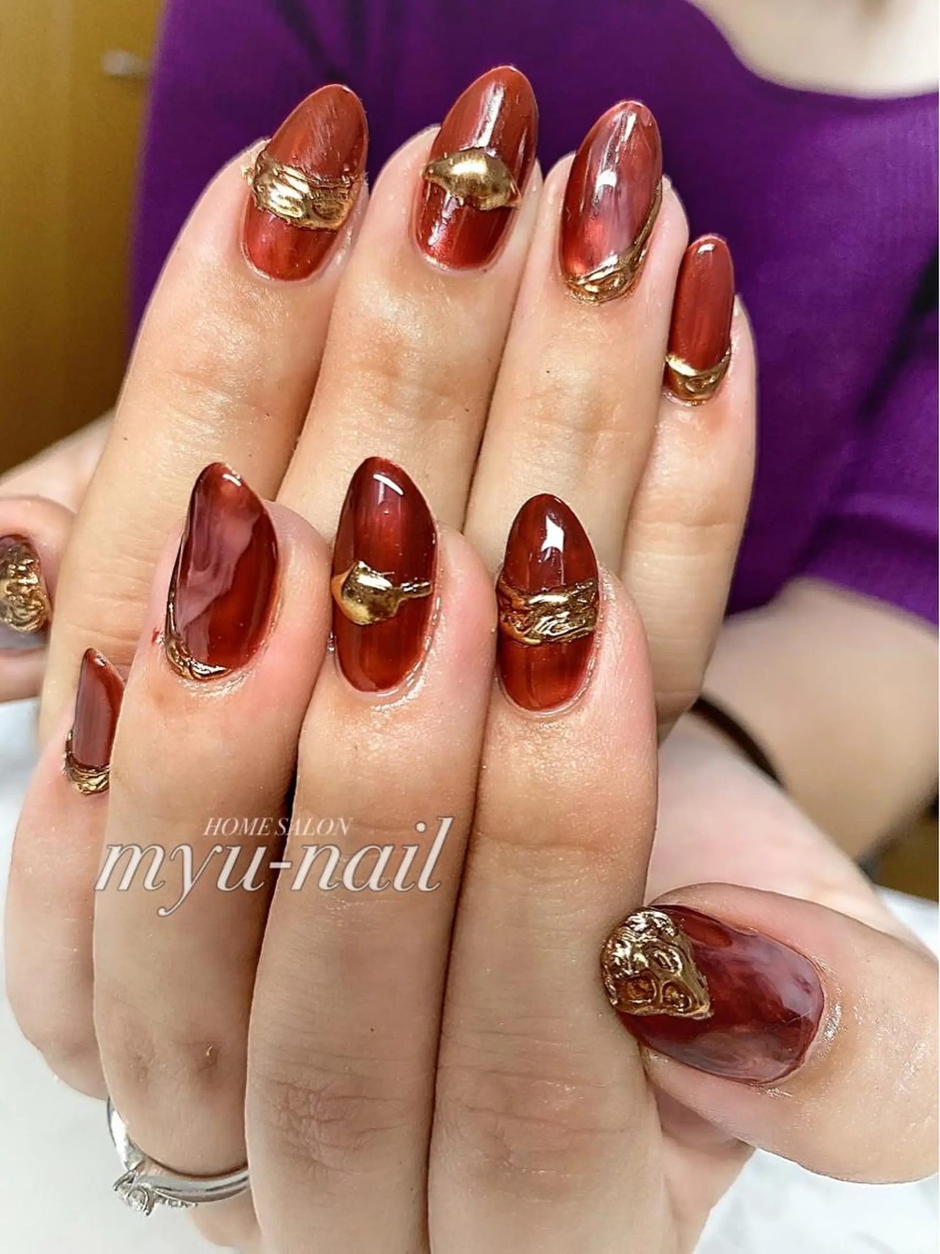 ネイル ホームサロン myu-nailのネイルデザイン