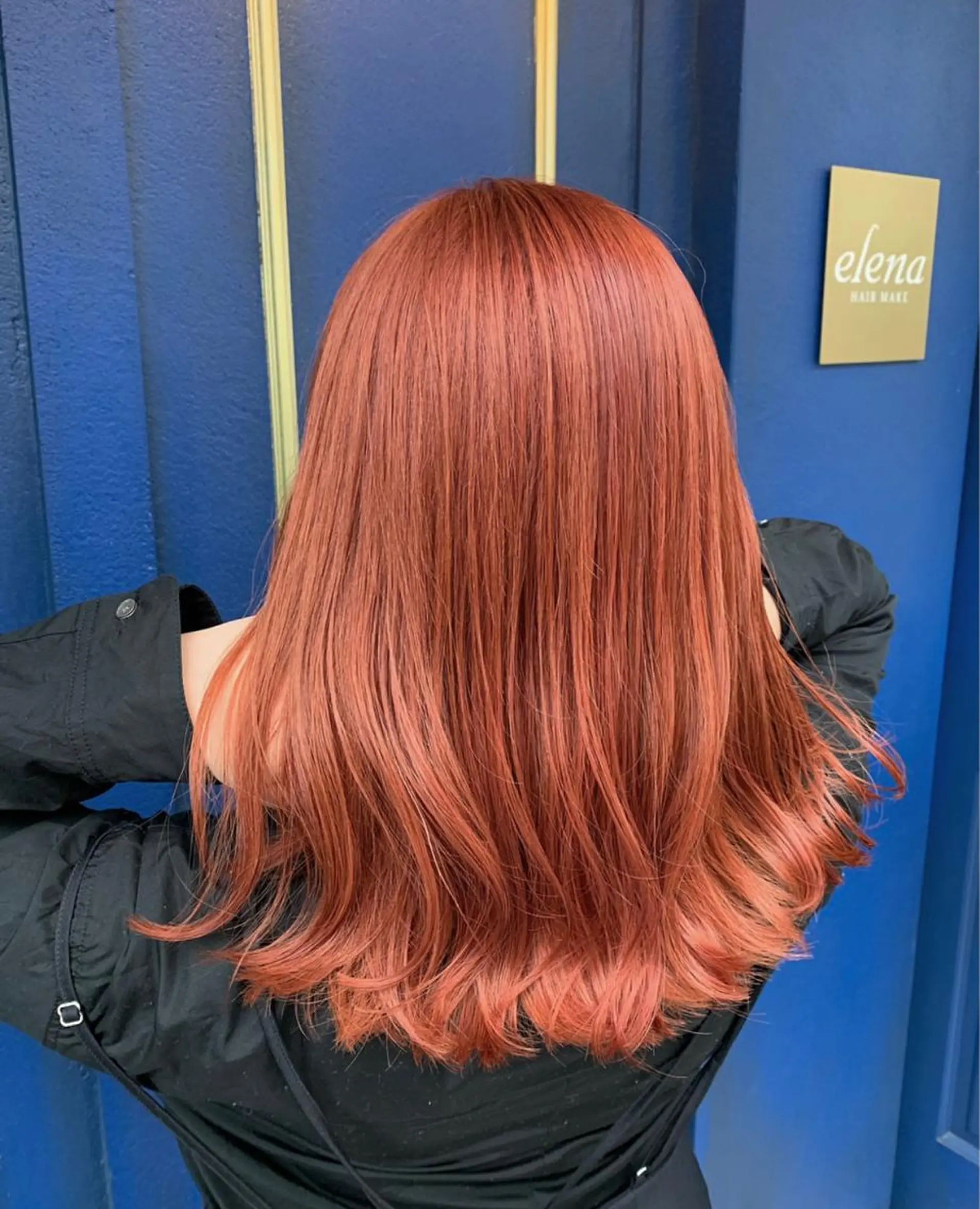 ミディアム カラー ヘアアレンジ カット ヘアカラー ヘアセット 💛髪質改善/透明感 カラー🧡reikaのヘアスタイル