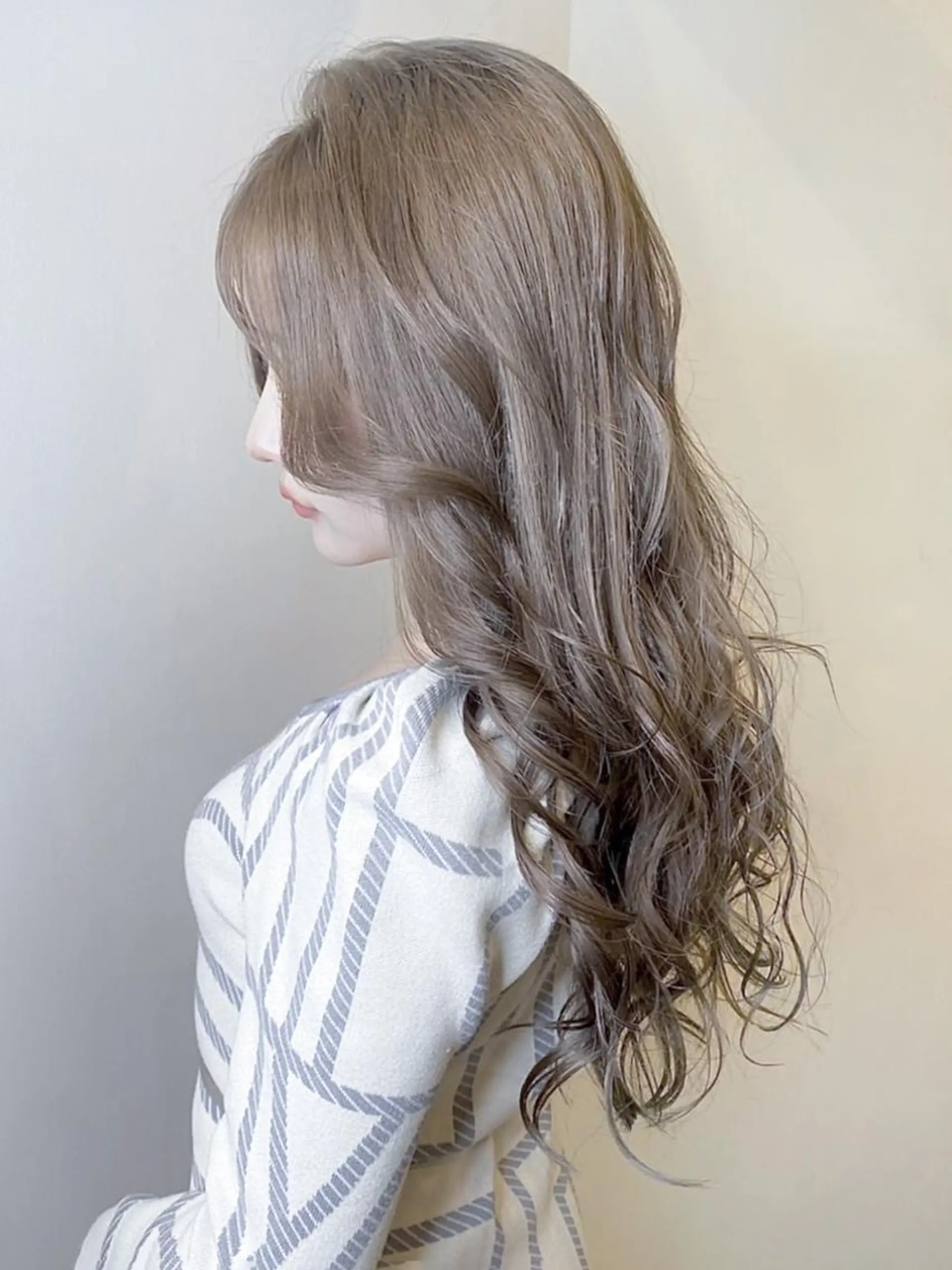 カラー パーマ ヘアアレンジ ベージュカラー カット ヘアカラー トリートメント ITbyALBUM 松戸のヘアスタイル