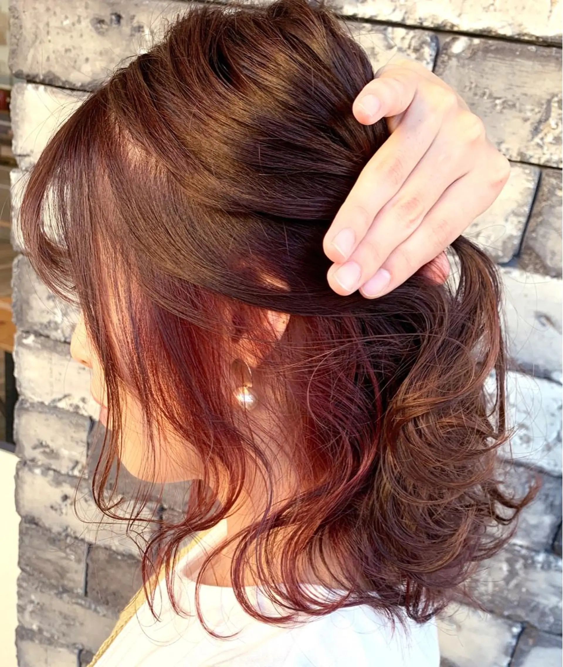 ミディアム ヘアカラー トリートメント ヘアセット ❤️千葉県代表❤️ 店長❤️柿本翔一朗のヘアスタイル