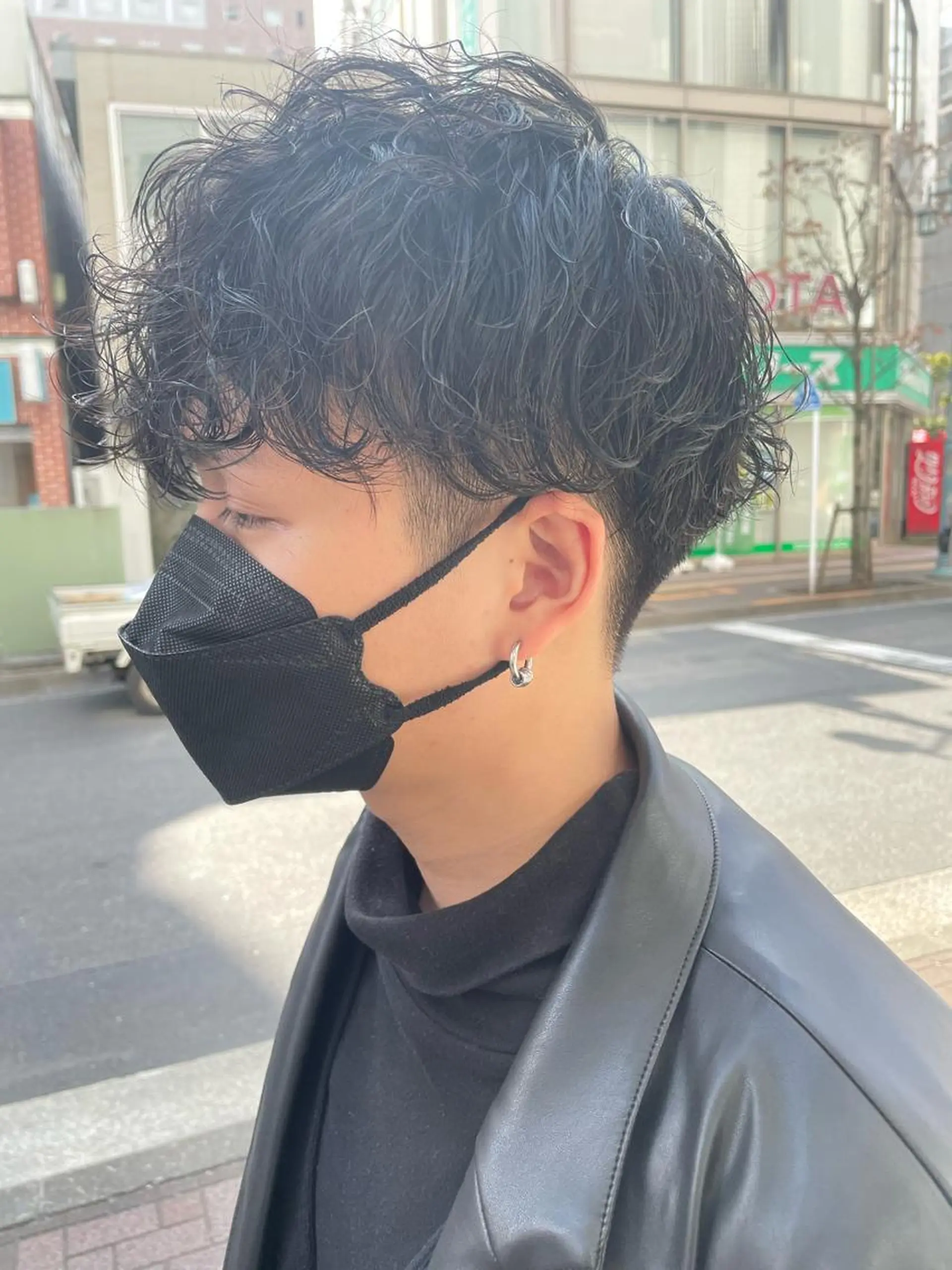 メンズ メンズパーマ カット パーマ 韓国ヘア🦋 MIYUのヘアスタイル