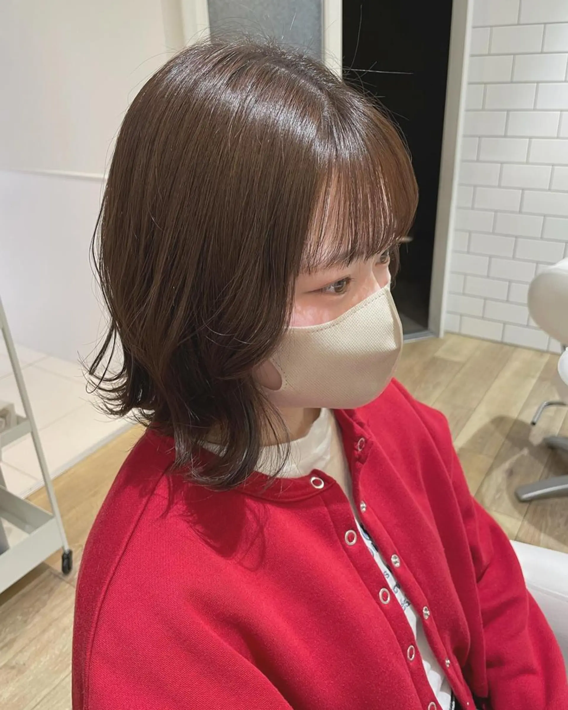 ミディアム カラー パーマ ヘアアレンジ メンズ キッズ ネイル マツエク・マツパ 子どものヘアアレンジ ベージュカラー ブラウンカラー ラベンダーカラー カラーマツエク 🫧垢抜けヘア🫧 SHIORIのヘアスタイル