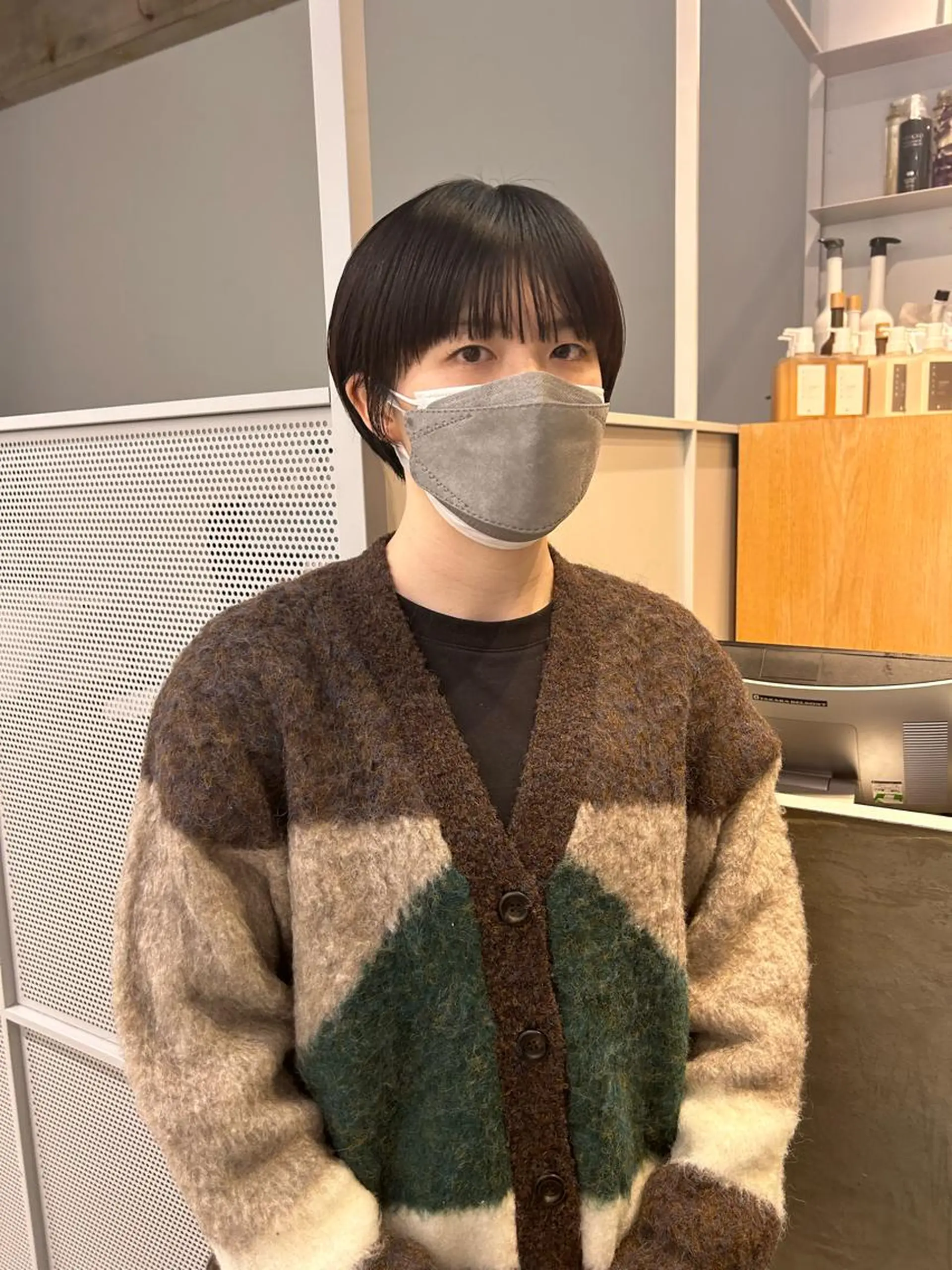 ショート 津葉井 麗奈のヘアスタイル