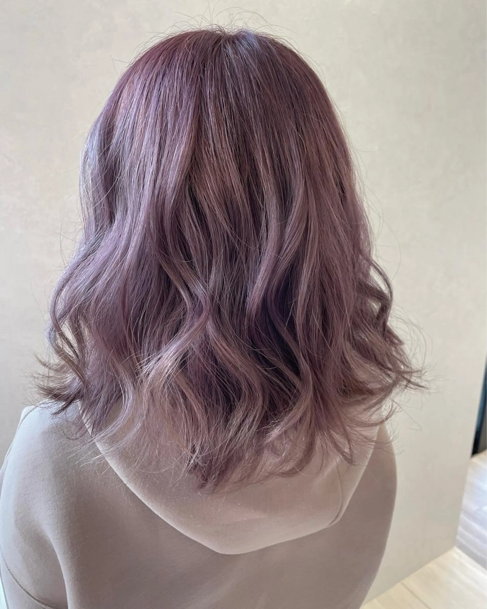 セミロング カラー 竹田 京人のヘアスタイル