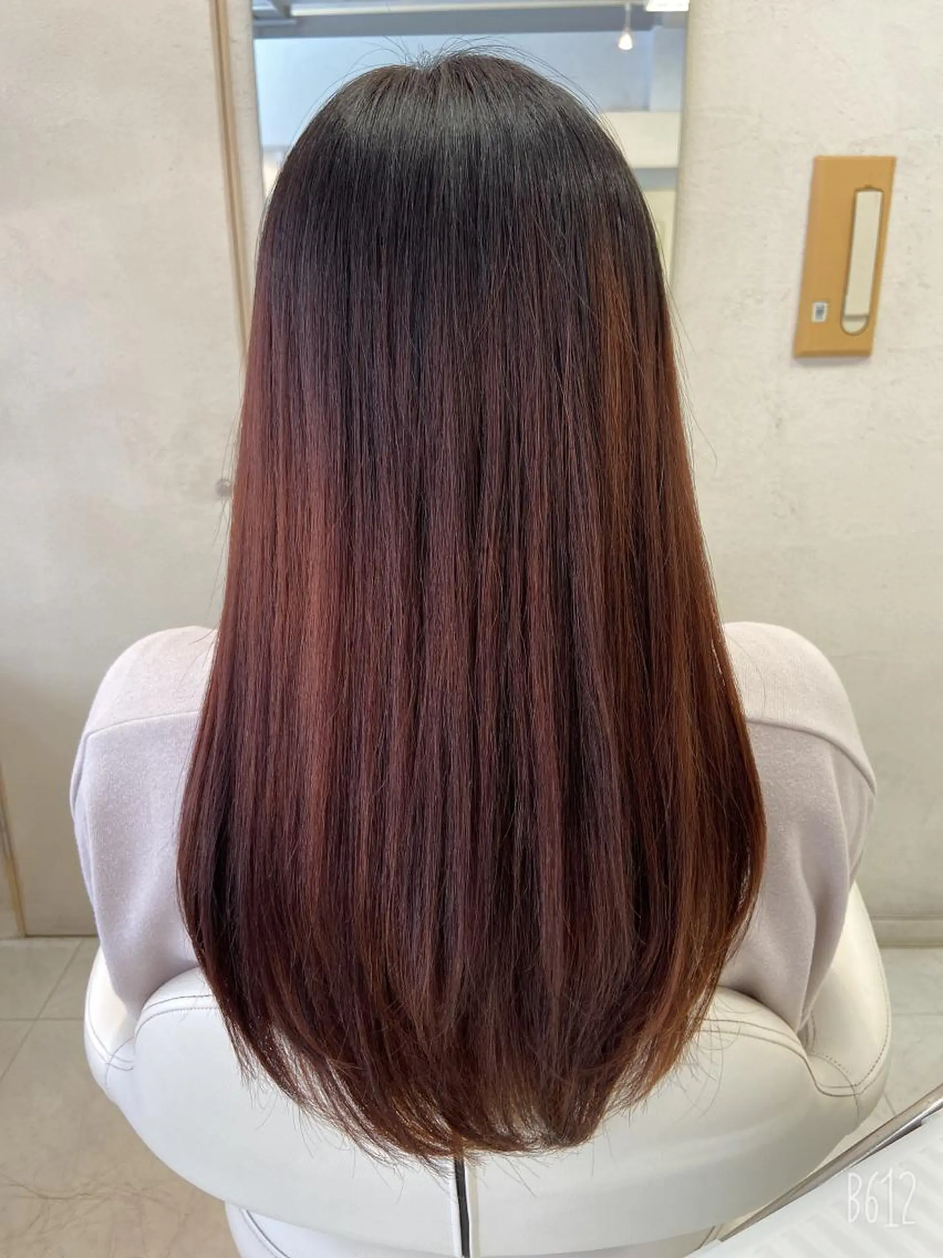 ロング カット トリートメント 菊地 美憂のヘアスタイル