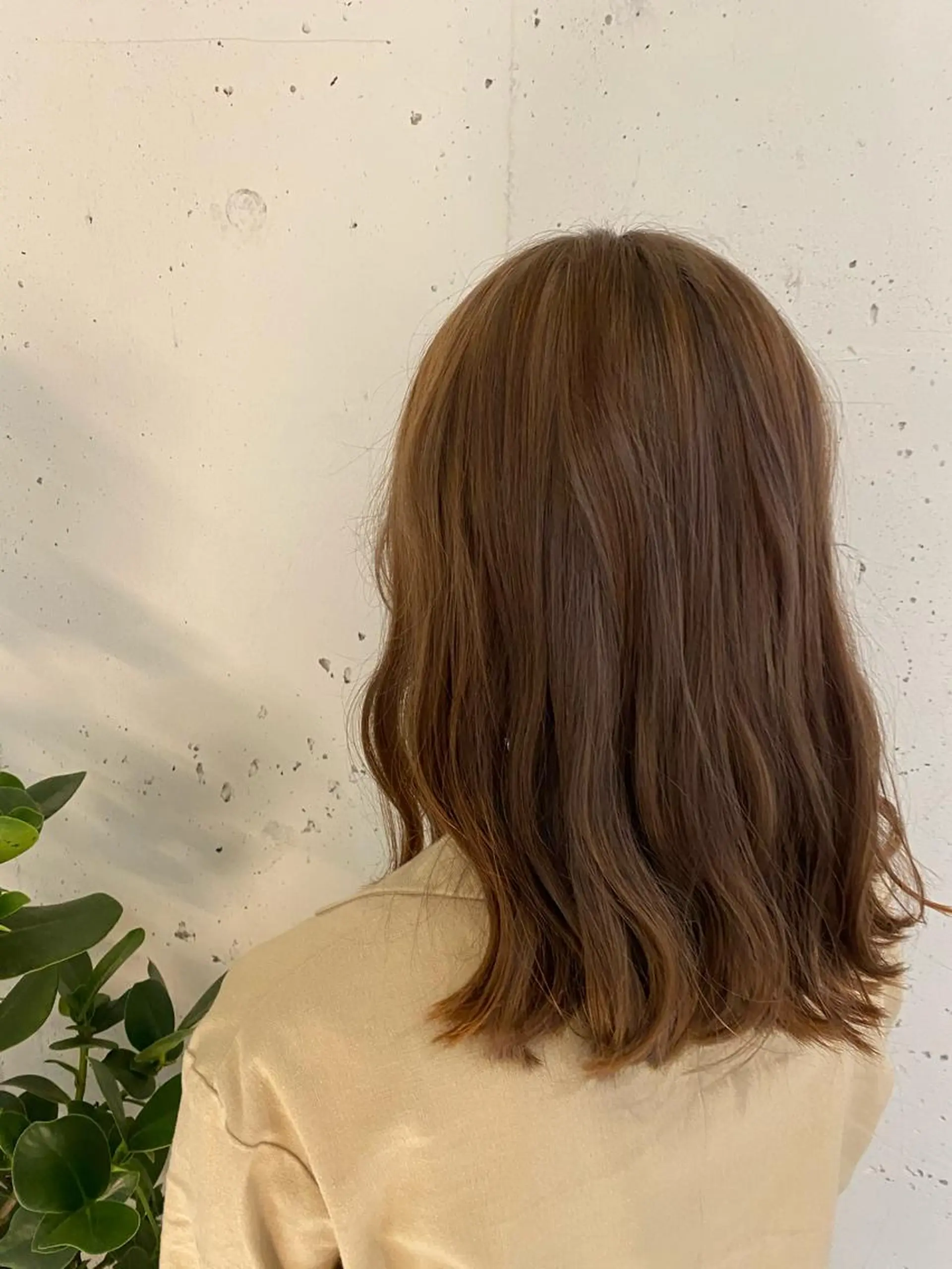 ミディアム カラー カット ヘアカラー トリートメント ヘアセット ナチュラル/韓国💎 haruka 💎のヘアスタイル