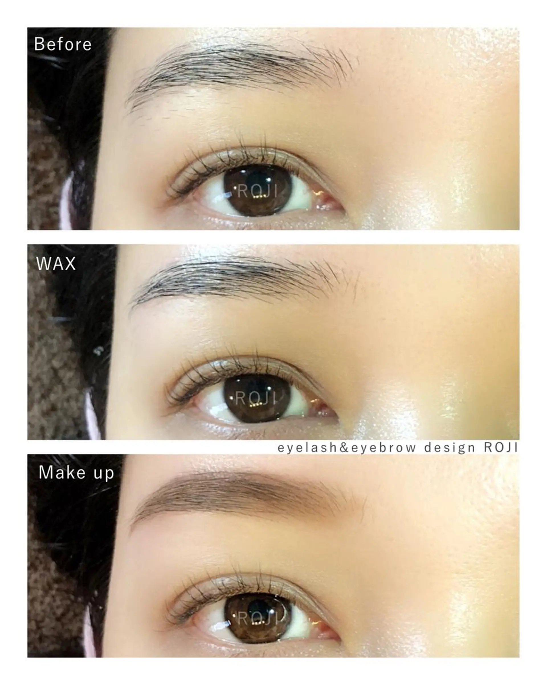 ワックス脱毛 eyelash&eyebrow design ROJI所属・まつエク&眉 ROJIのマツエク・マツパデザイン