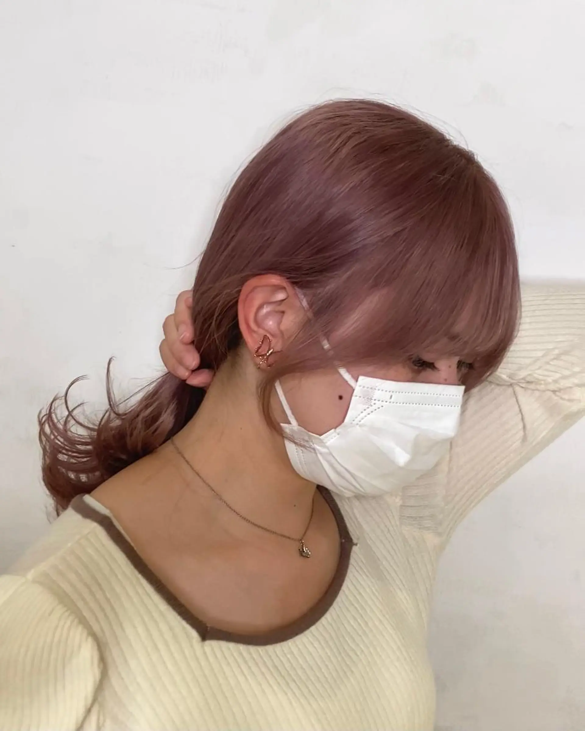 ロング カラー 高槻No.1🇰🇷 韓国ヘア　橋口陽太のヘアスタイル