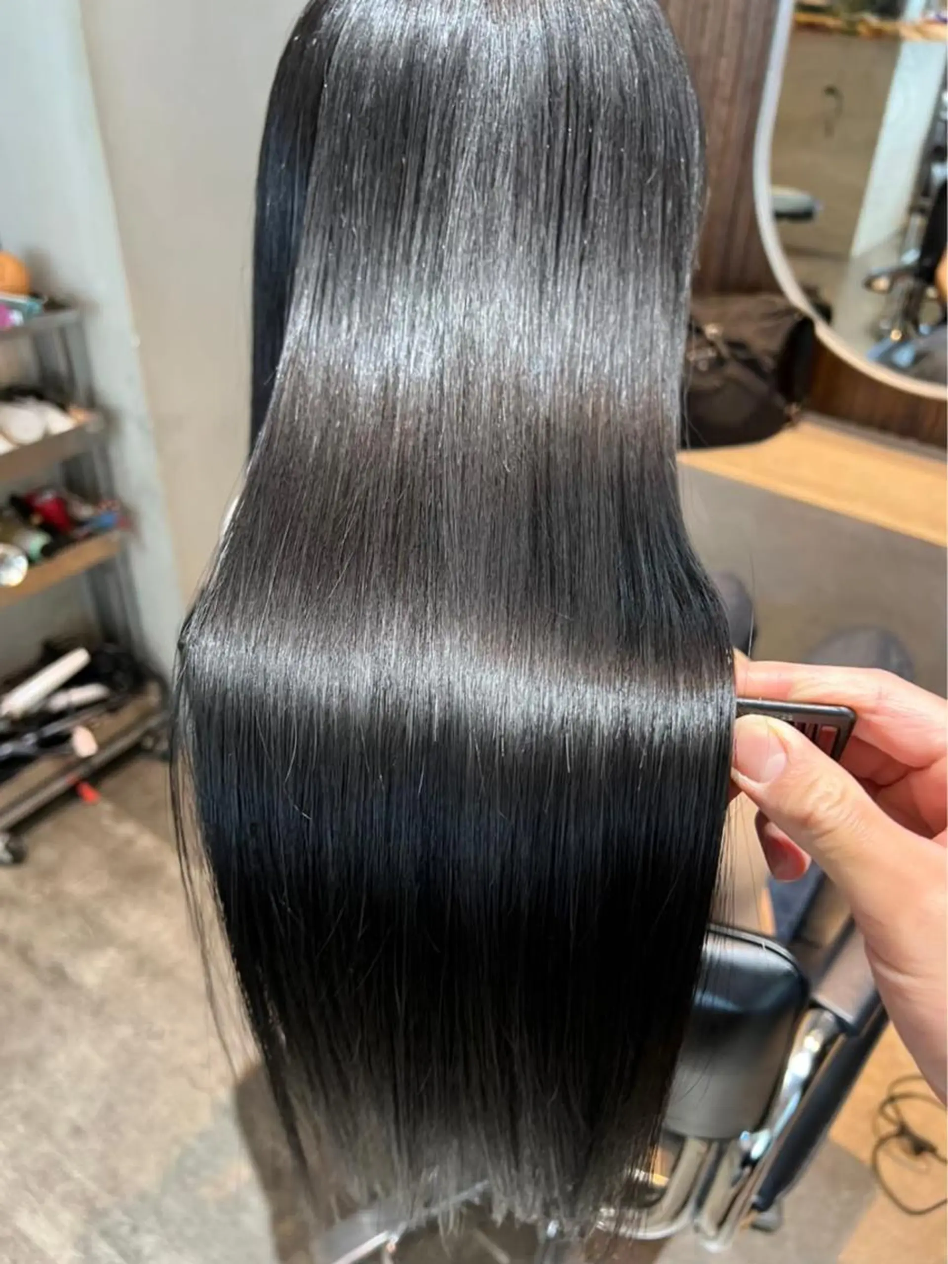 ミディアム 韓国ヘア/ベージュ カラー/髪質改善/涼のヘアスタイル