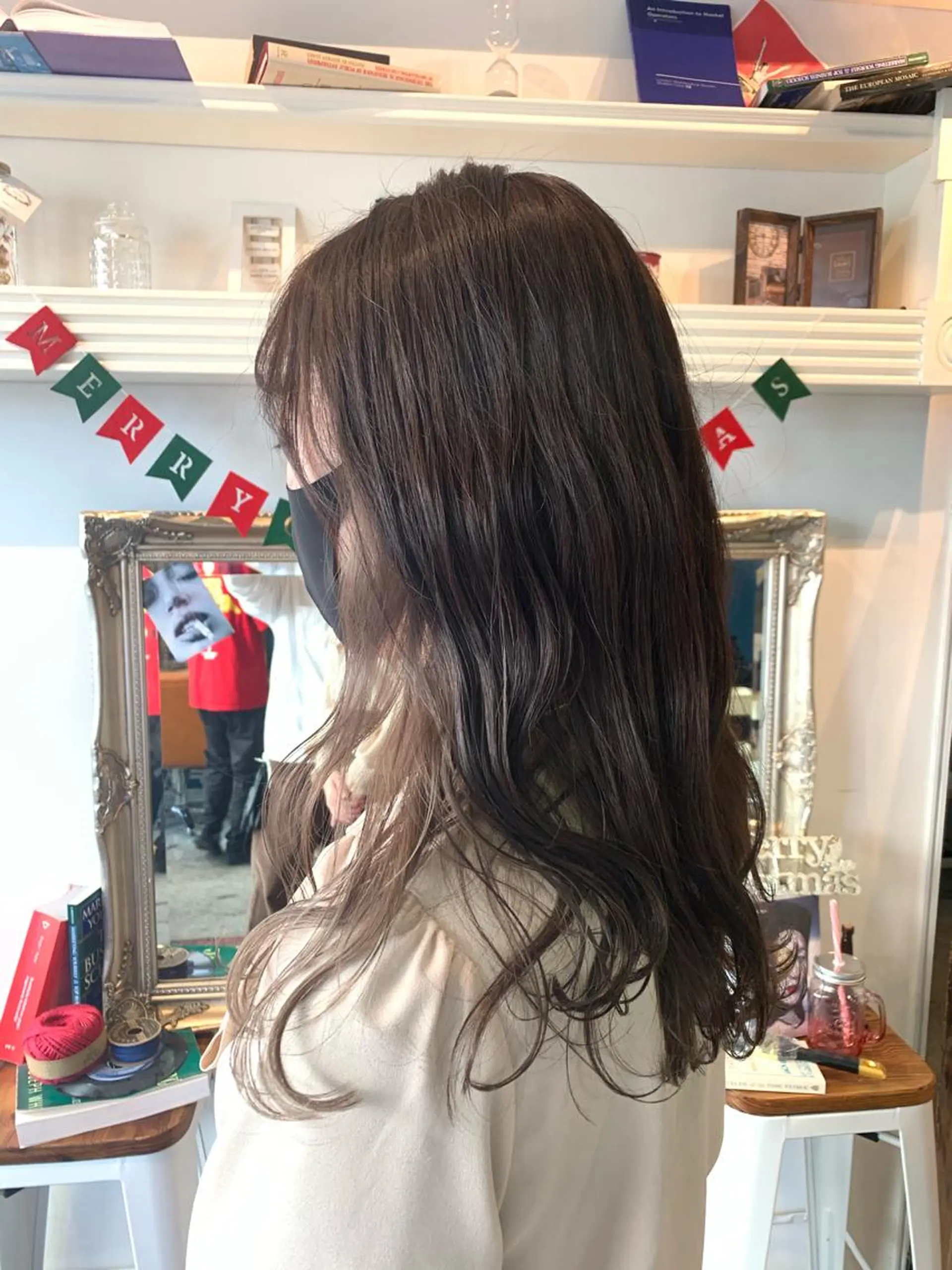 ロング ヘアカラー トリートメント ヘッドスパ ヘアセット 大宮/山口 竣也のヘアスタイル