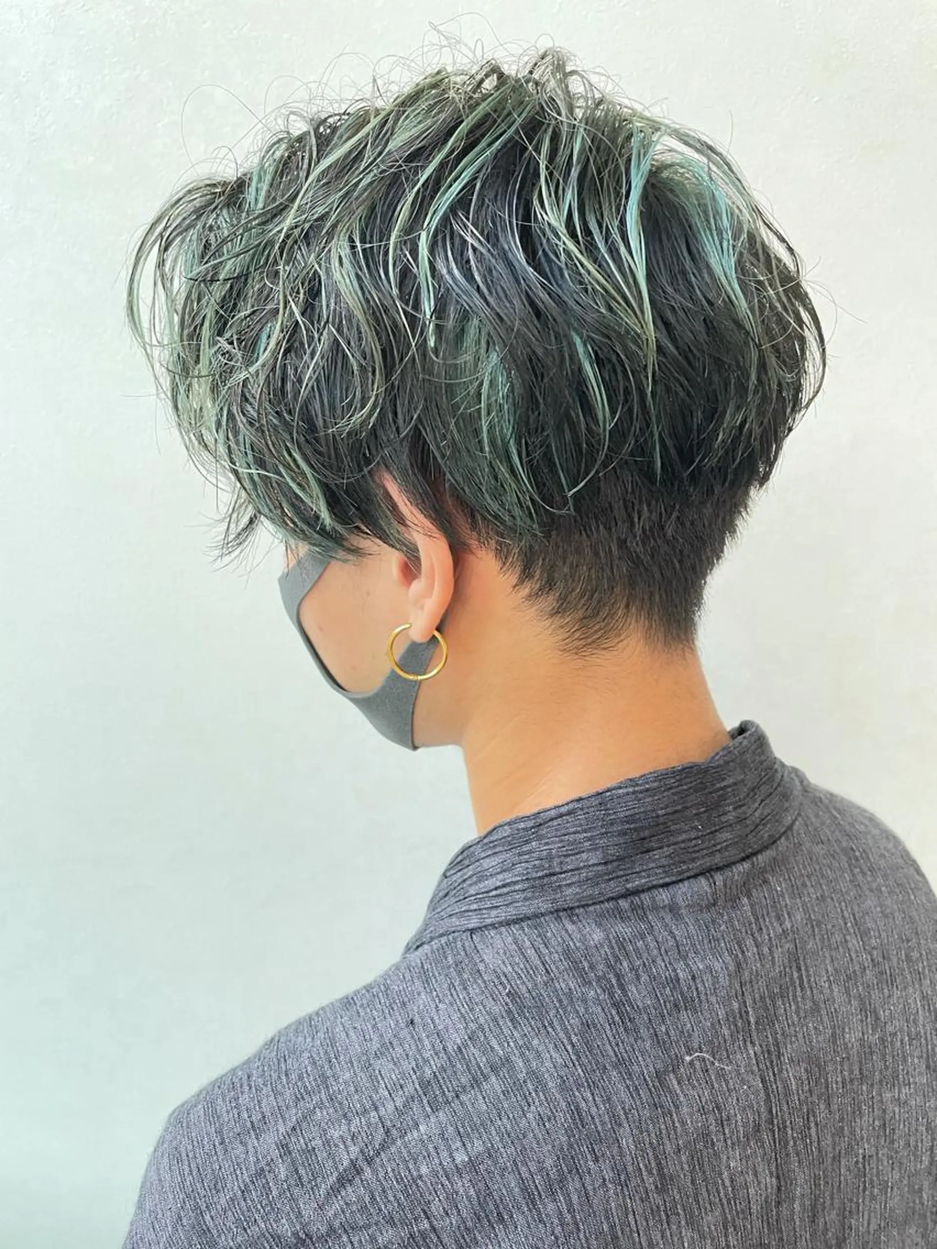 ショート カラー 髪質改善/ブリーチ 田代 龍我のヘアスタイル