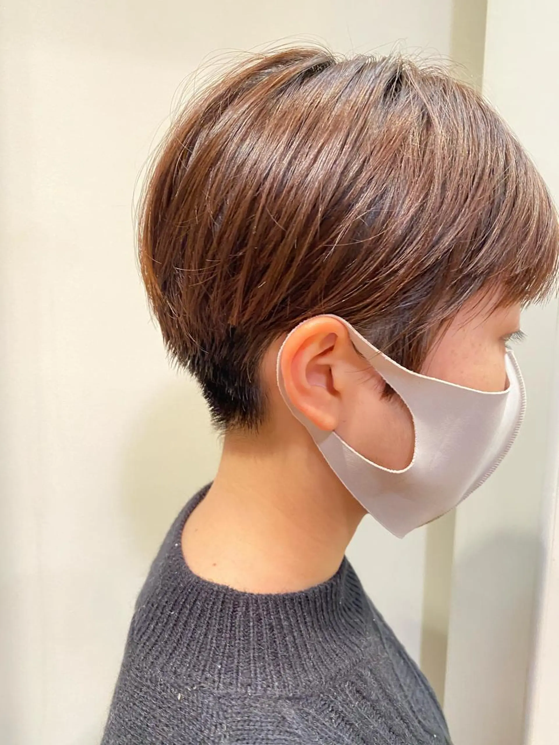 ショート カラー ショートヘア モダーン北鎌倉所属・中溝 アカリのヘアスタイル