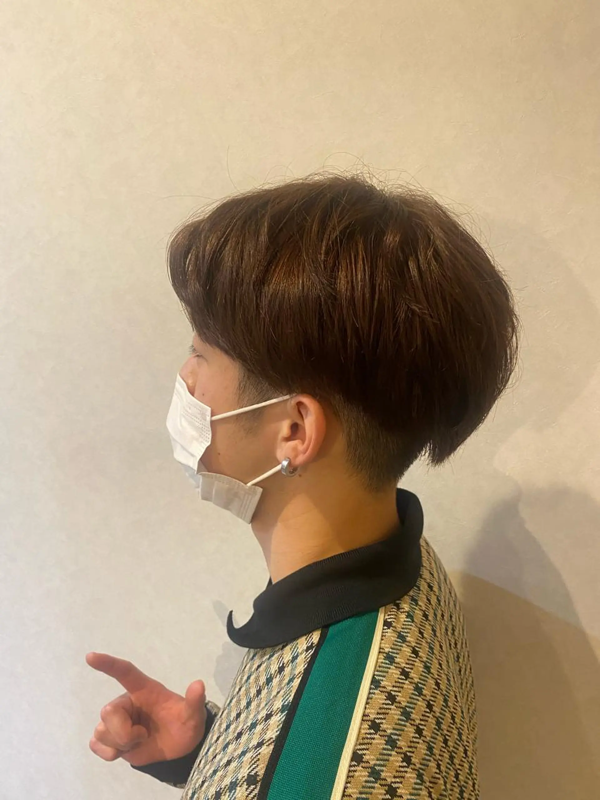 ショート カラー メンズ 溜 一太のヘアスタイル