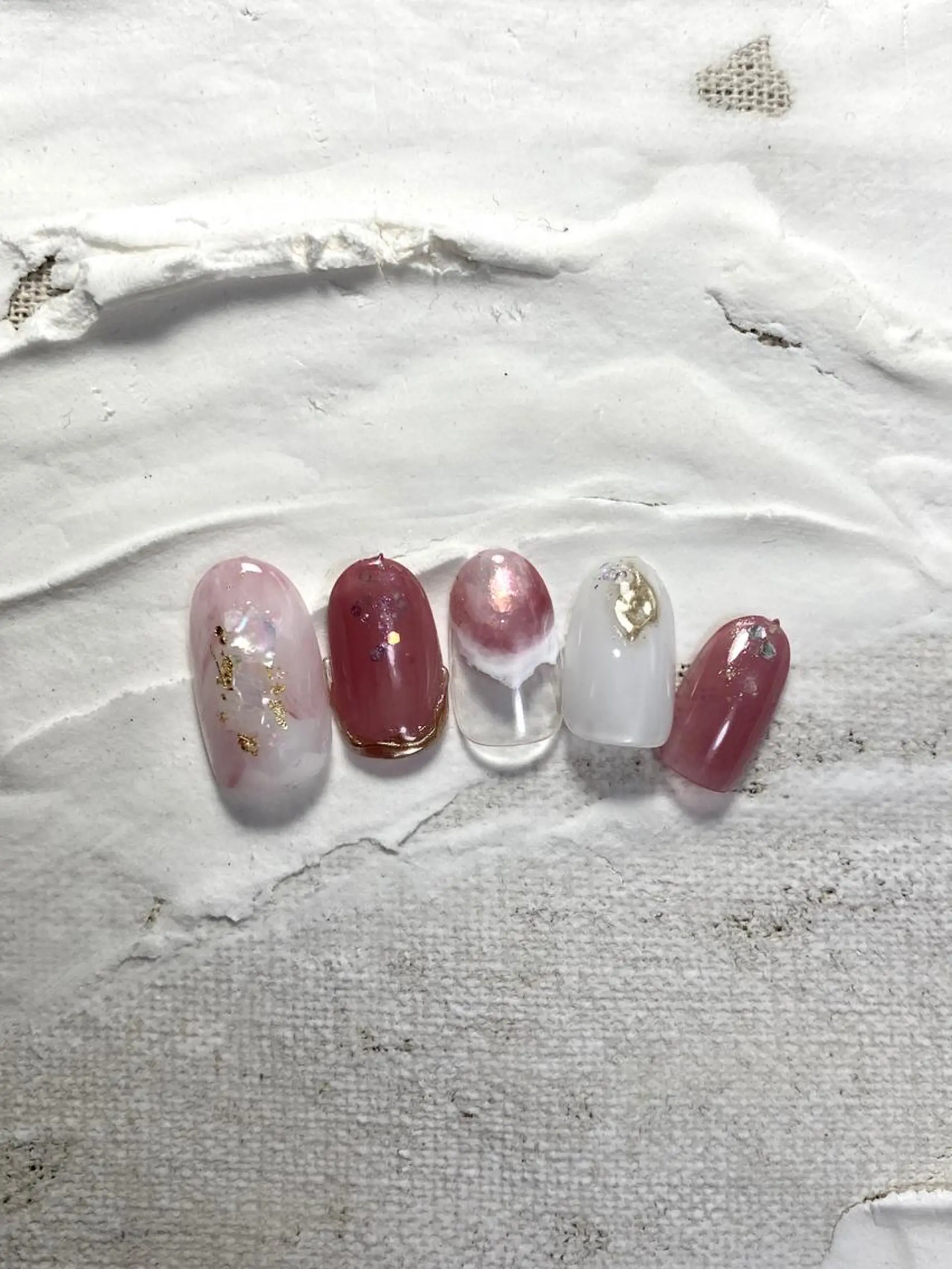 ネイル ニュアンスネイル ハンドネイル mellow mのネイルデザイン