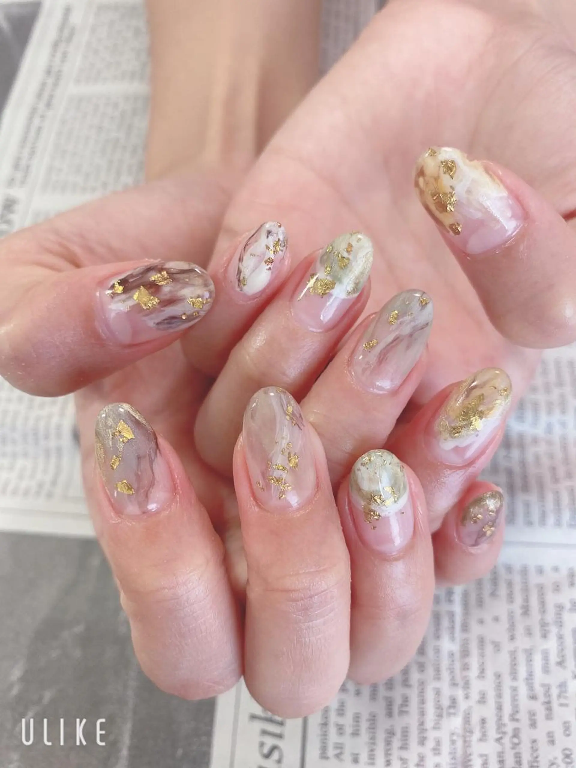 ネイル ハンドネイル ハンドケア 森山 舞のネイルデザイン