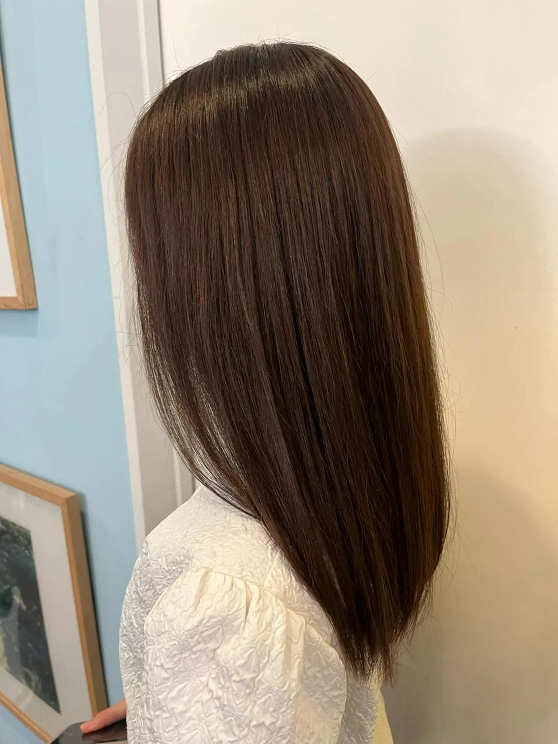 ロング Belle 新宿所属・清野　花音/ レイヤーカットのヘアスタイル