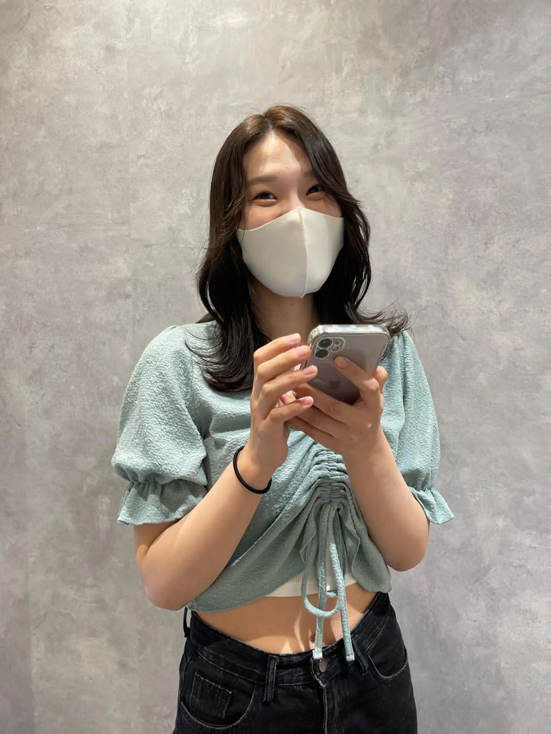 セミロング カラー カット トリートメント ヘアスタイルは 『キーちゃん』に！のヘアスタイル