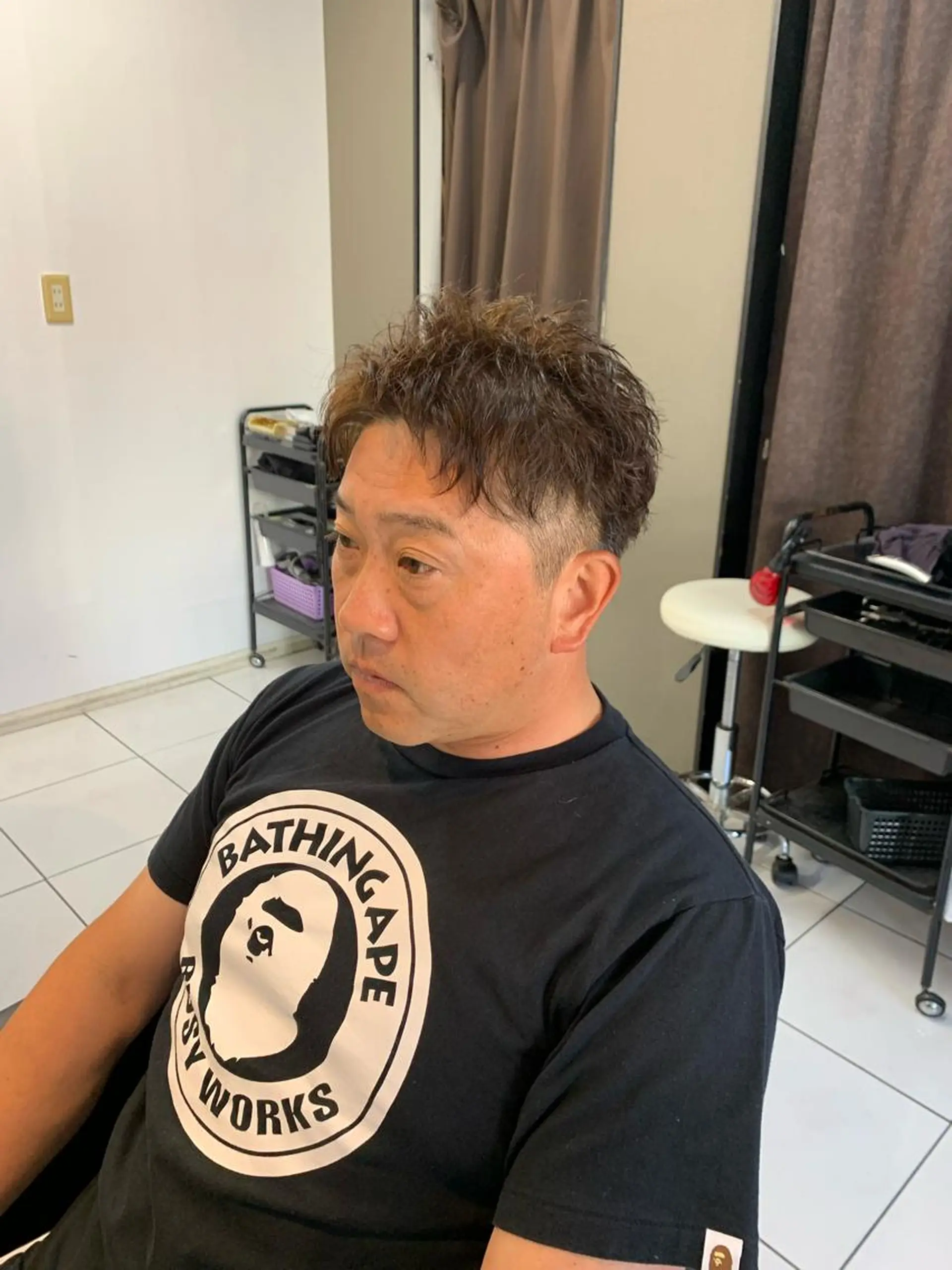 ショート カット パーマ 🔥メンズ特化🔥 佐藤桂崇のヘアスタイル