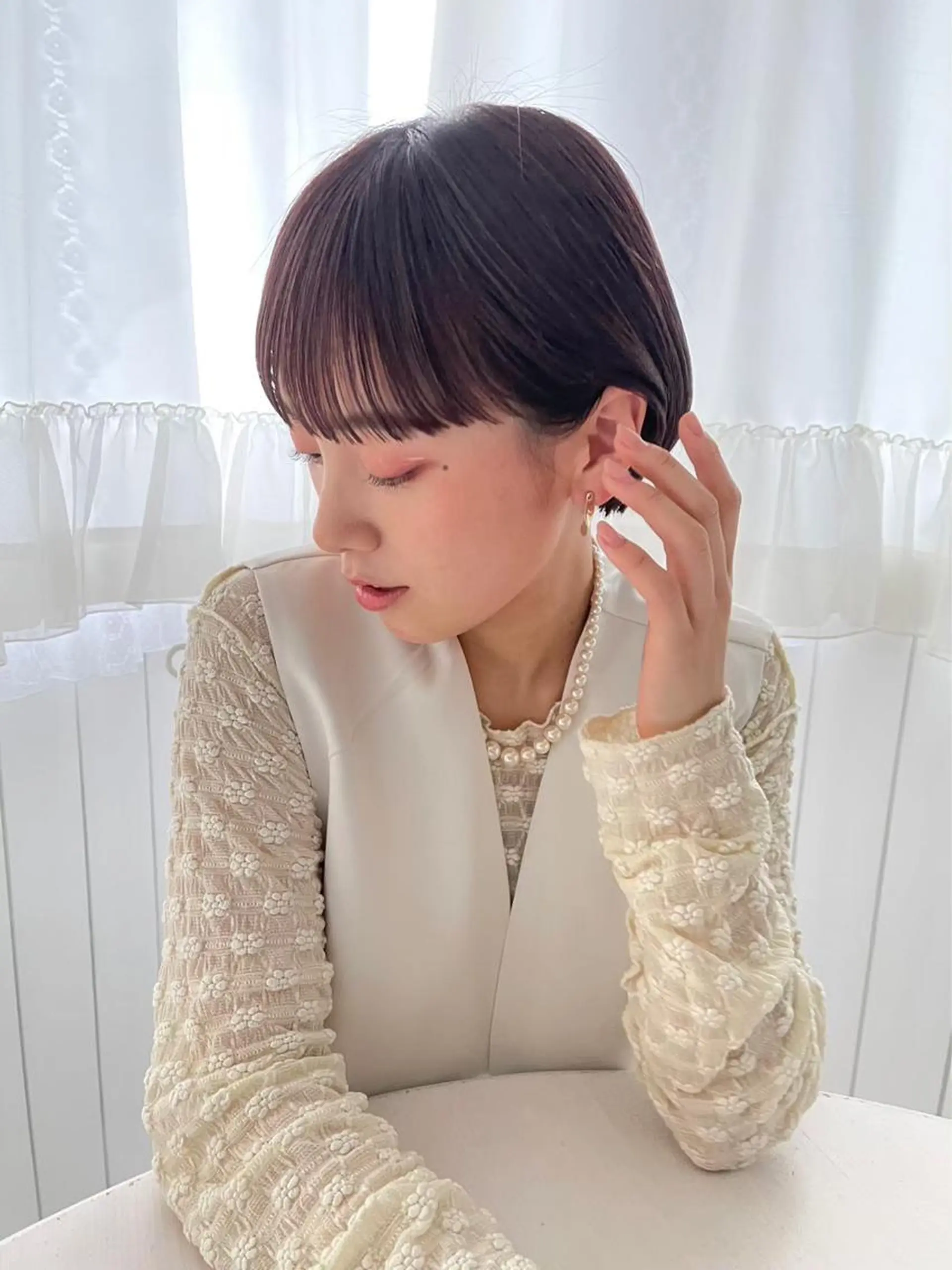 ショート 川島 梨菜🌹のヘアスタイル