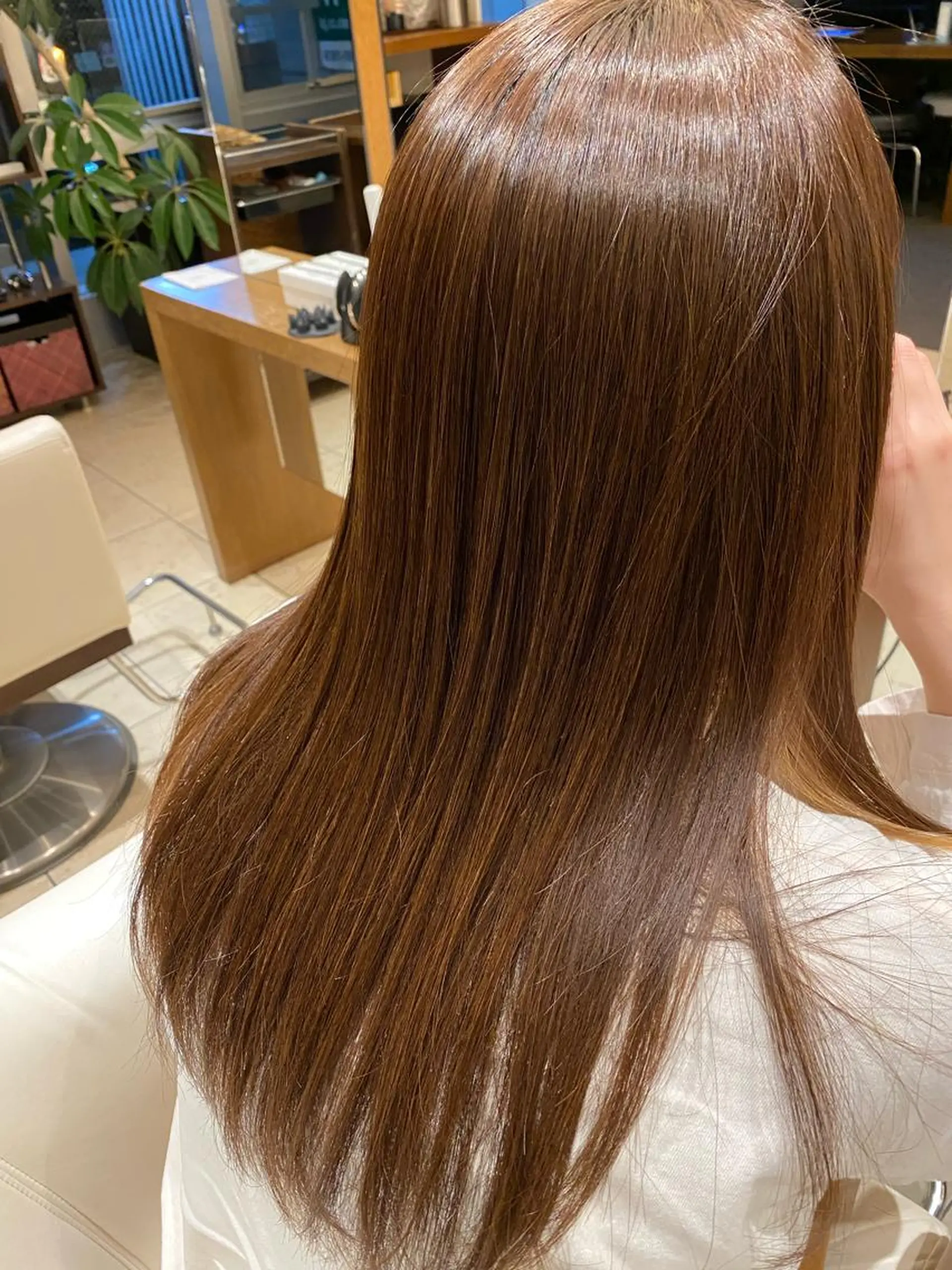 ロング ロング 鈴木/ヘアアレンジ/ カット/グレイカラーのヘアスタイル