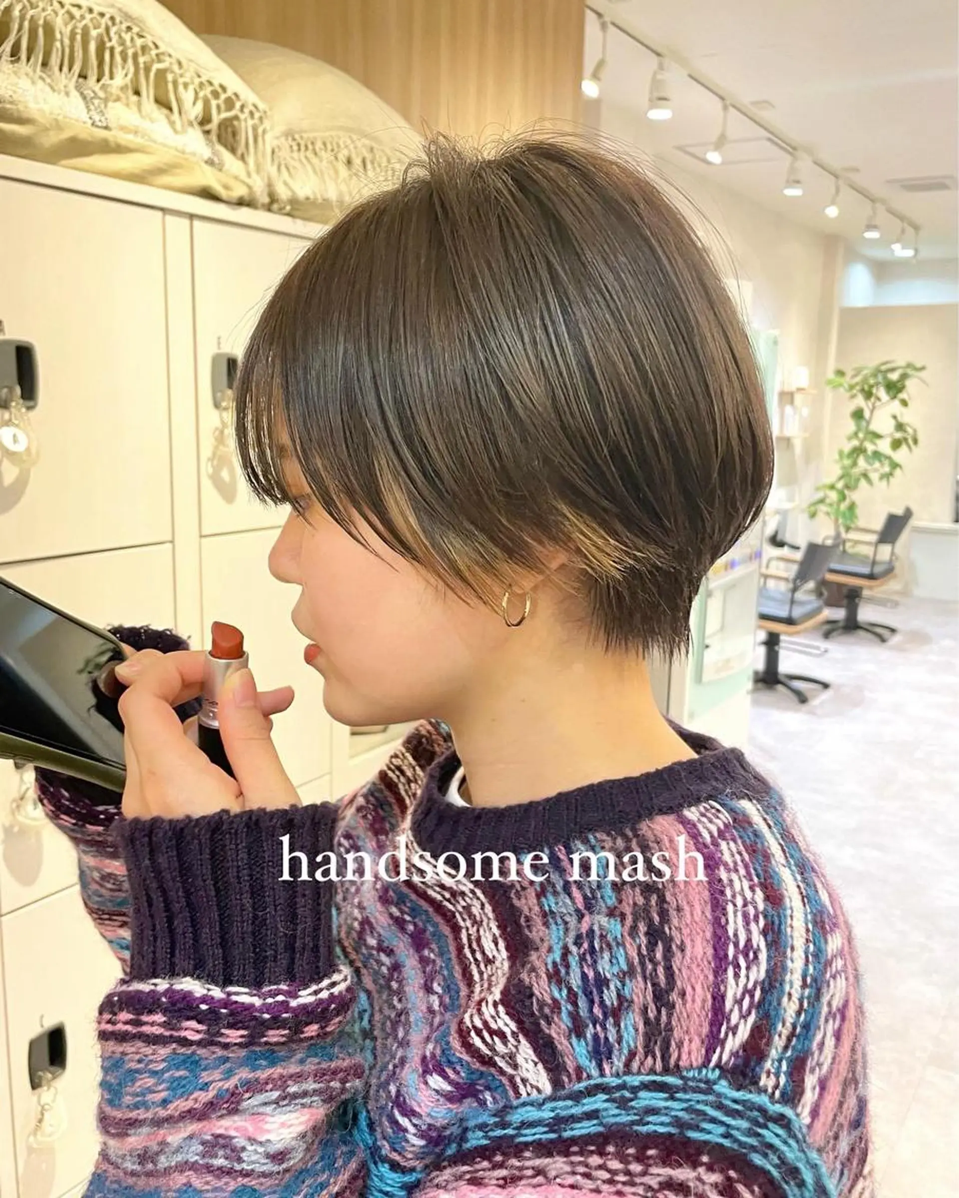 ショート カラー salowin梅田茶屋町north所属・くがれいじ 梅田/ショート/ボブのヘアスタイル