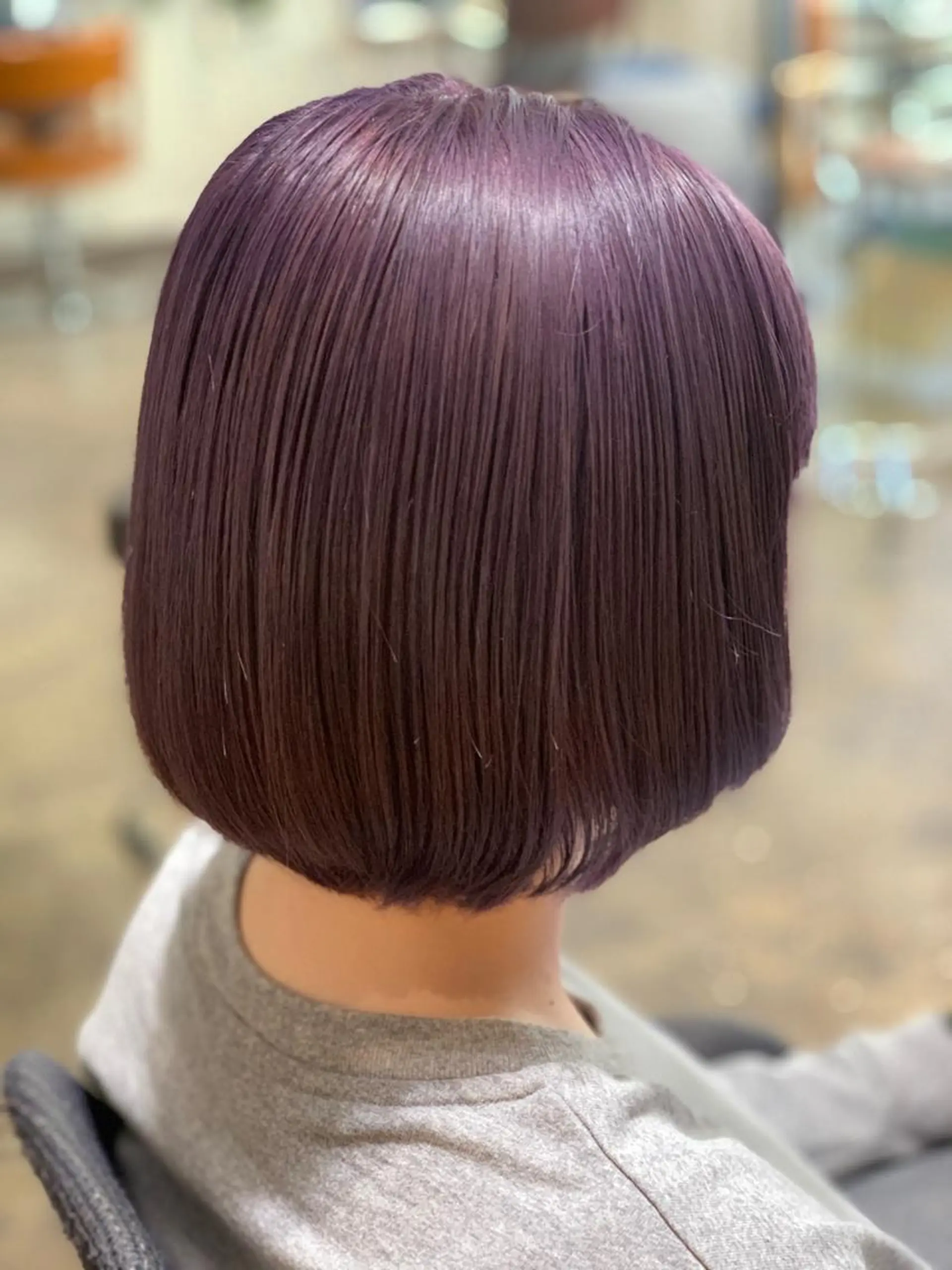 ミディアム カラー ブリーチ イルミナカラー ハイライト✨髪質改善 TAKAさんです😊のヘアスタイル