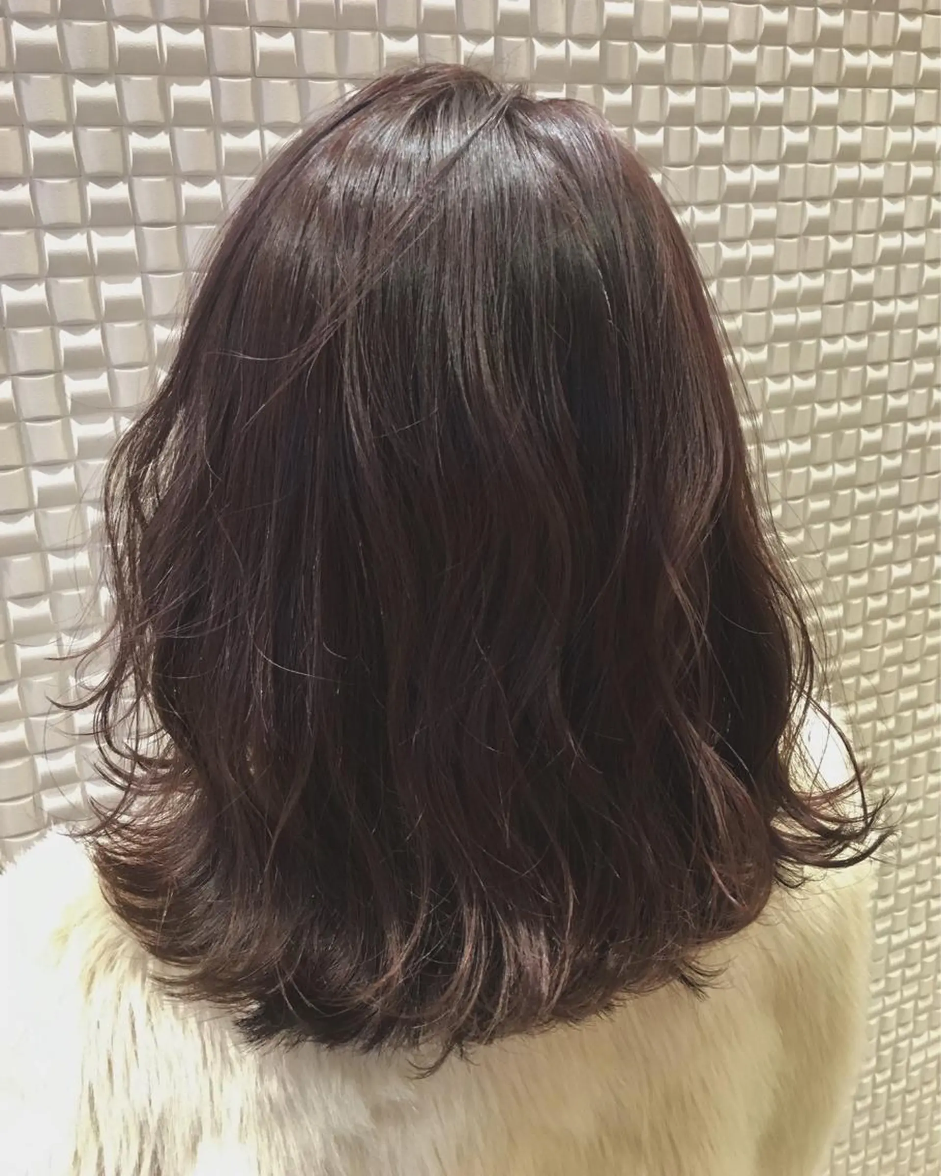 ミディアム カラー scene.池袋所属・scene. haraのヘアスタイル