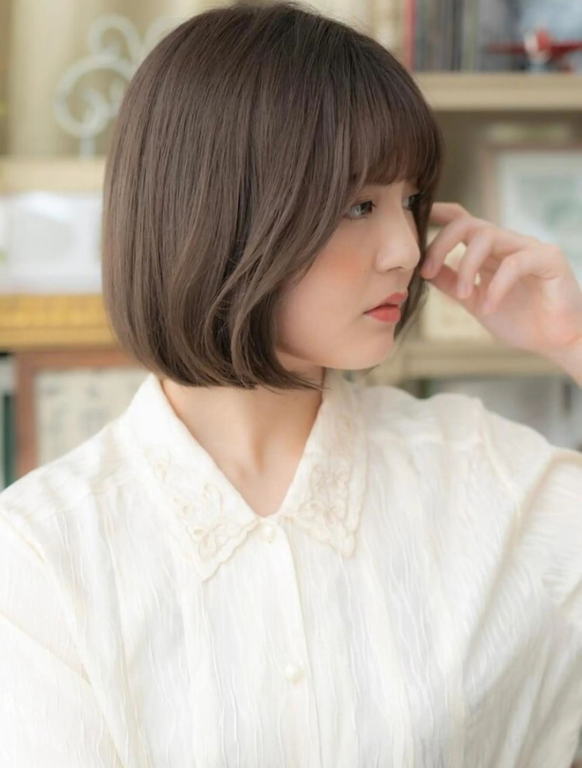 ミディアム COVER HAIR bliss 大宮店所属・出川 宙☘️のヘアスタイル