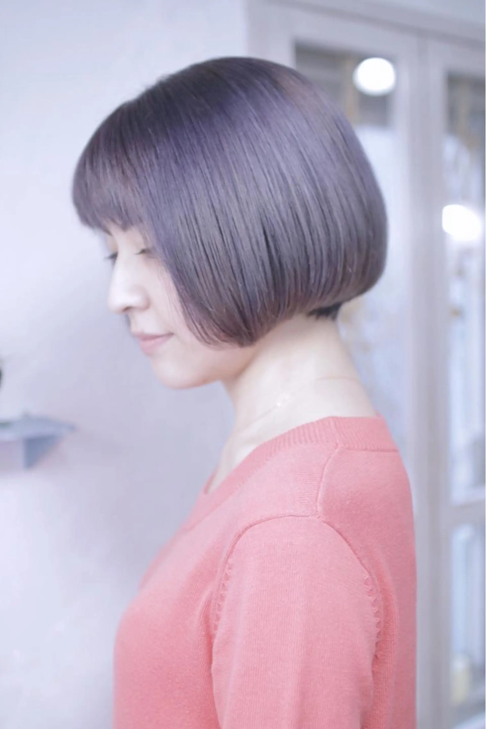 ショート カラー パーマ ヘアアレンジ アッシュ ブリーチ バイオレットカラー カット ヘアカラー トリートメント 推し活専用 【派手髪】飯野ゆかりのヘアスタイル