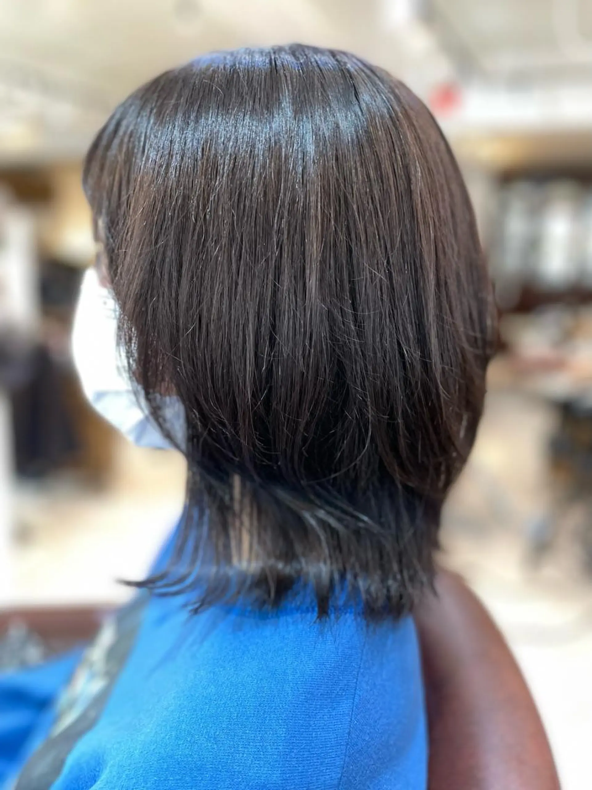 ミディアム カラー レイヤーカット あしかが ゆいとのヘアスタイル