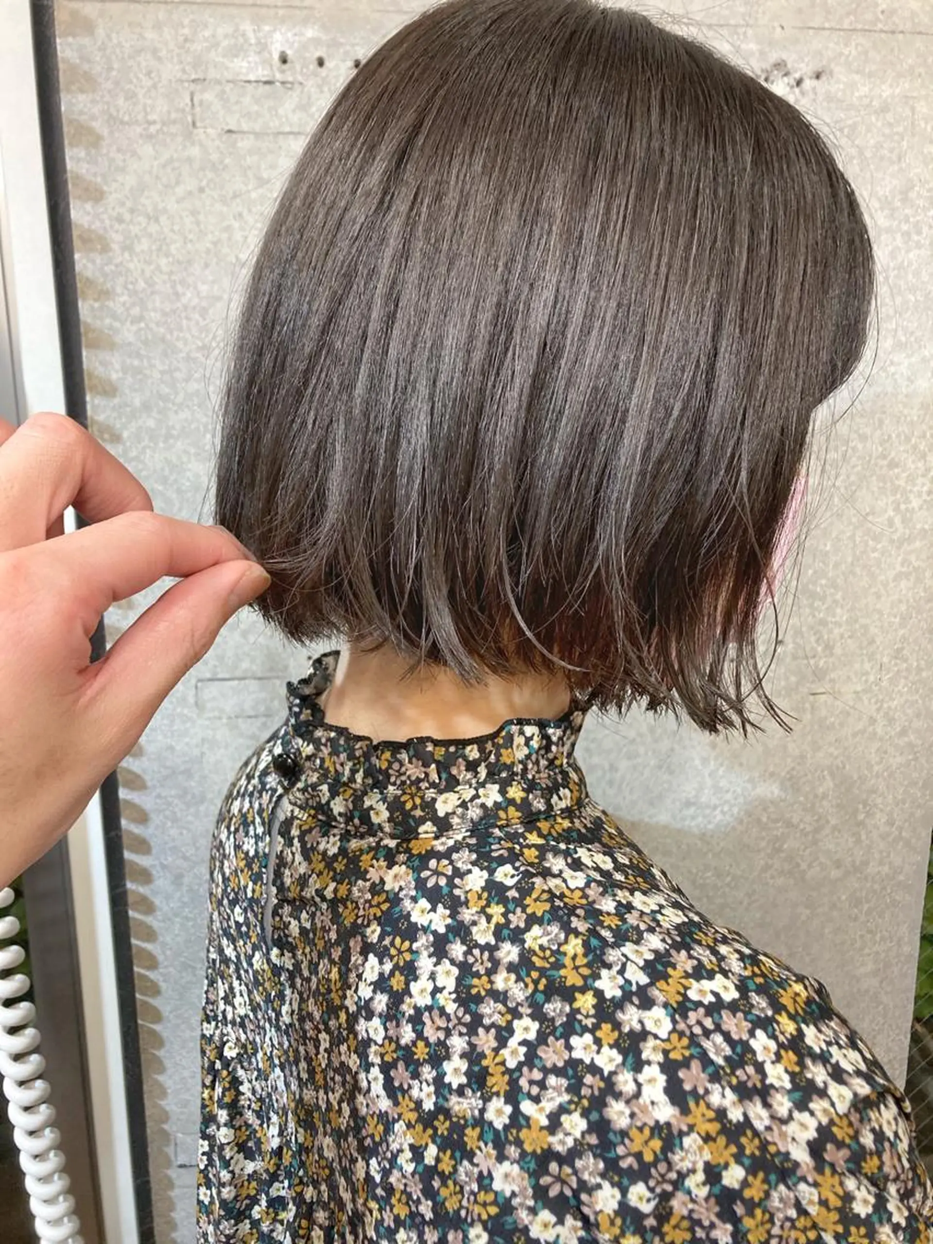 ショート ボブ 髪質改善 似合わせカット ショートヘア 小顔カット レイヤー/メンズ 竹田凪儀のヘアスタイル