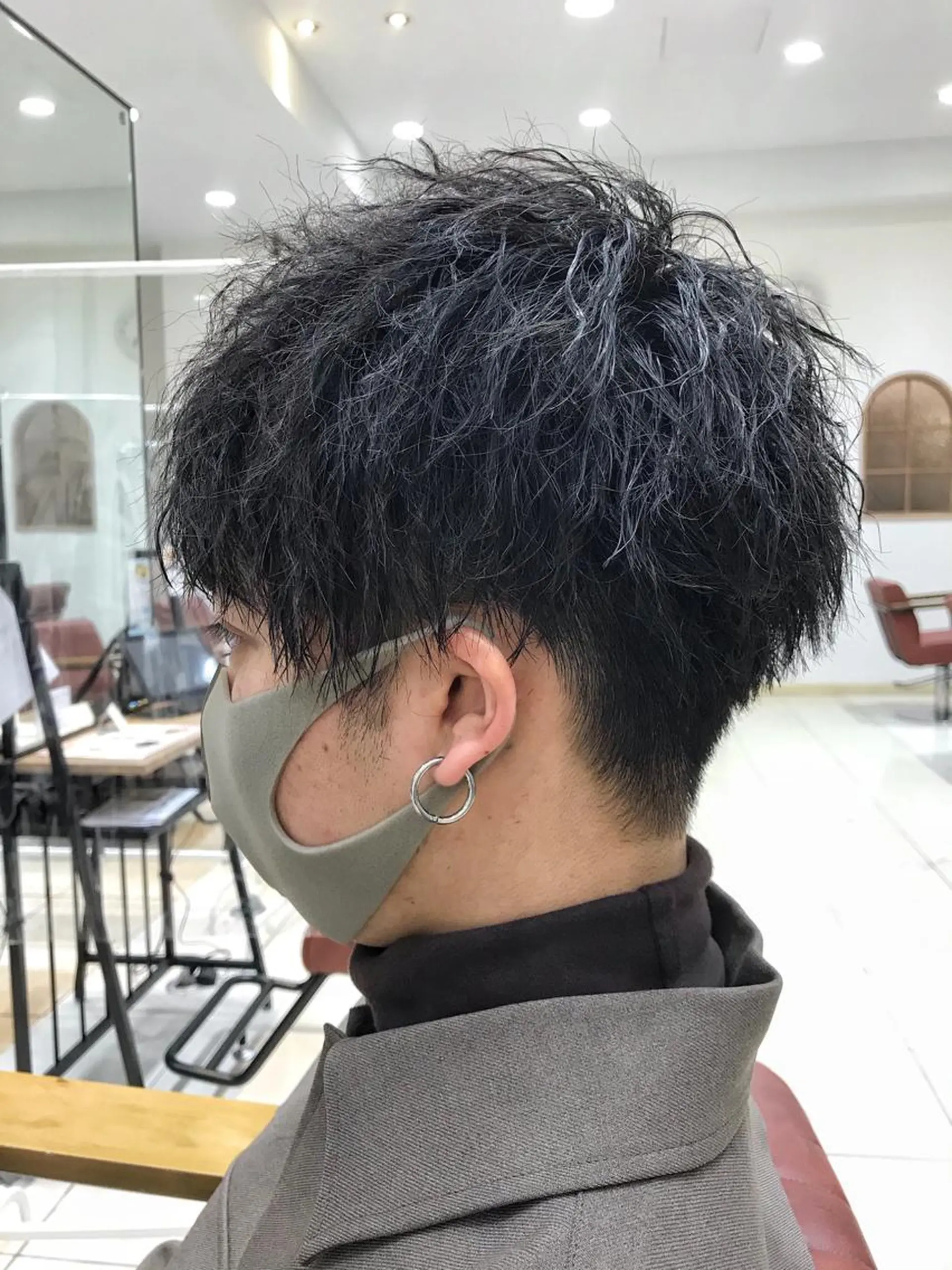 ショート パーマ カット パーマ 中野 克也のヘアスタイル