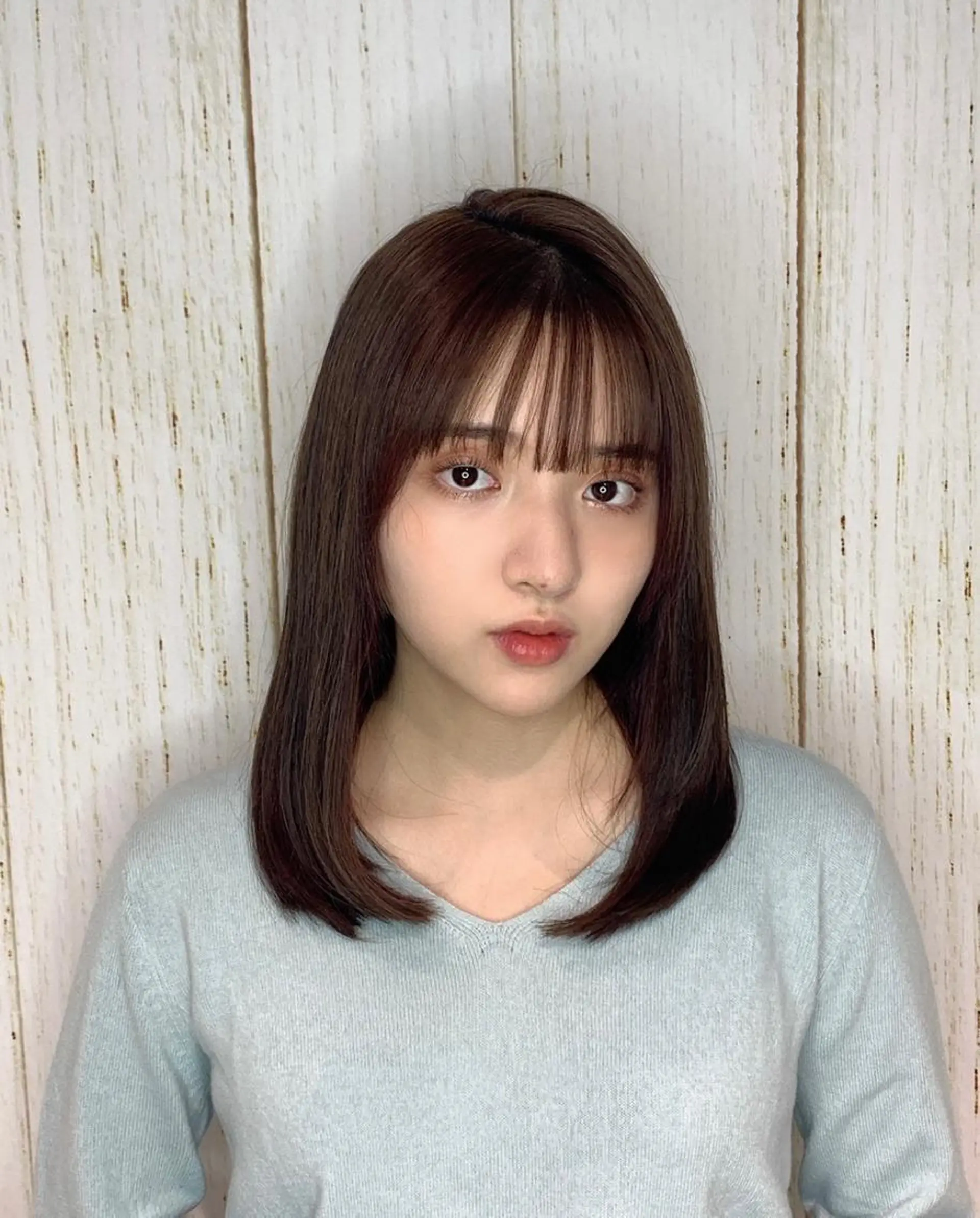 セミロング 🦋ミルクティーベー ジュ🦋mayukiのヘアスタイル