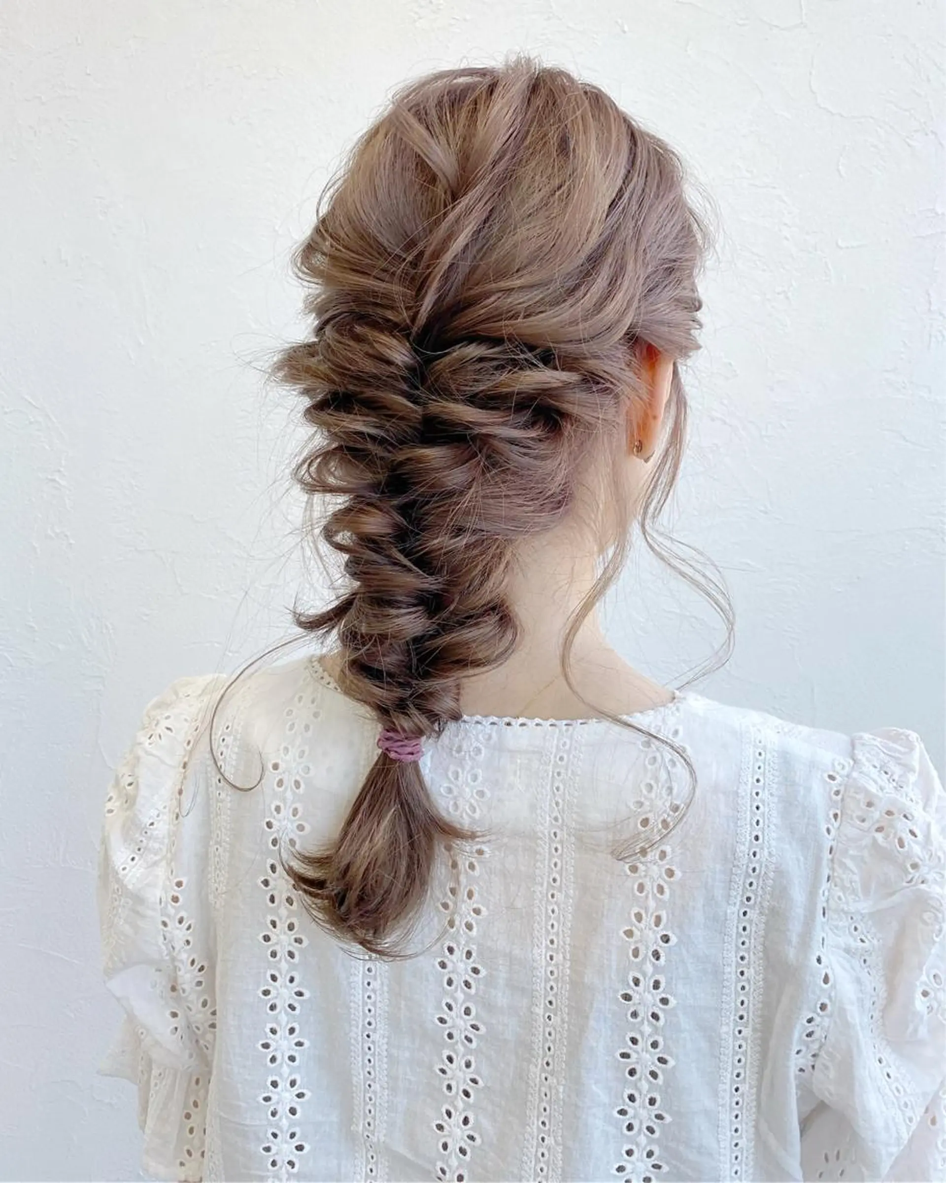 ロング 榎園 由美のヘアスタイル